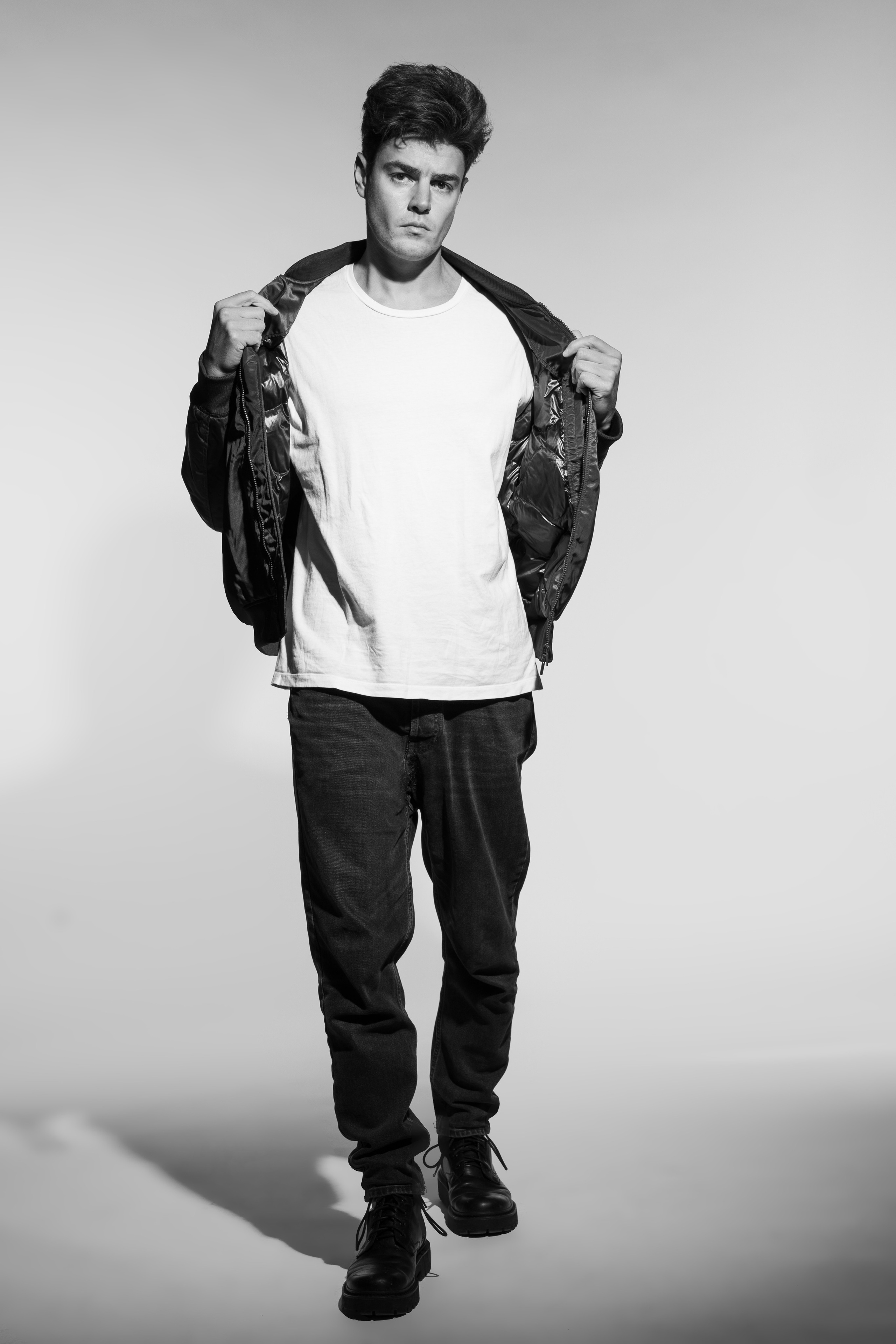 мужские модельные тесты в студии