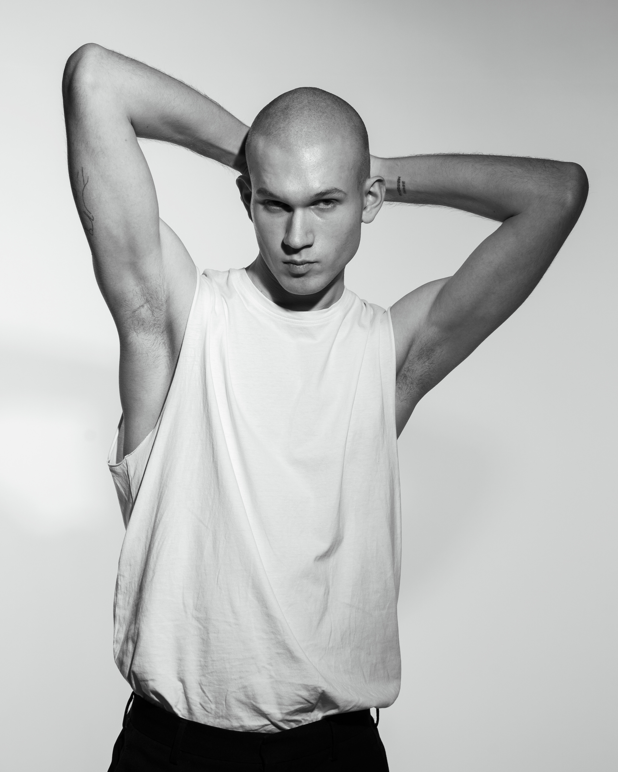 мужские модельные тесты в студии