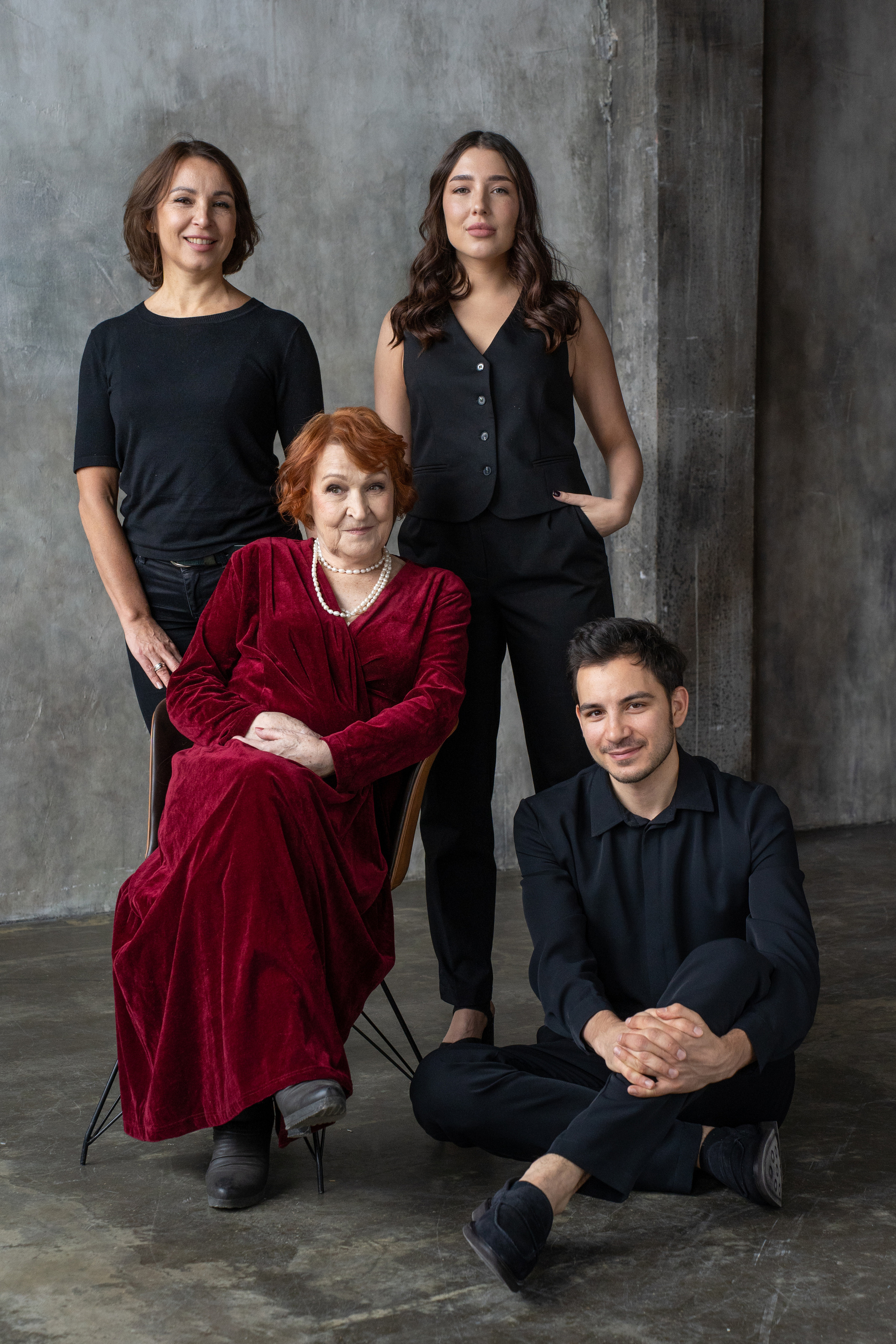 семейная фотосессия в студии