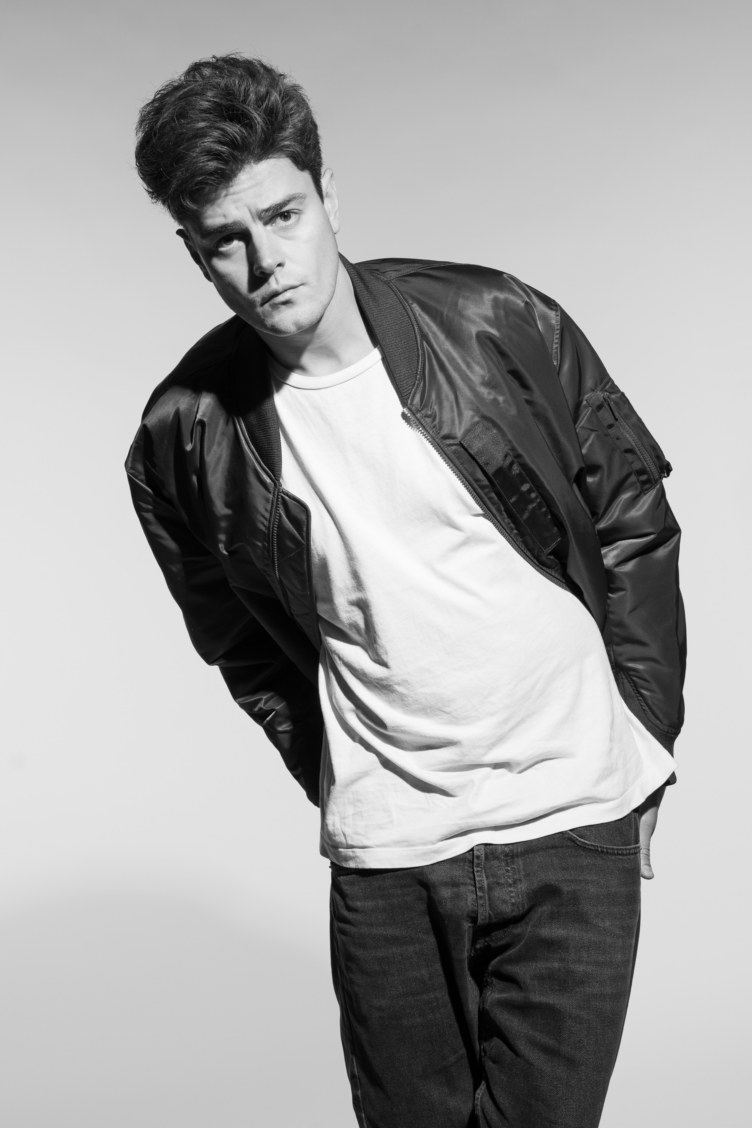 фотосессия парня в студии