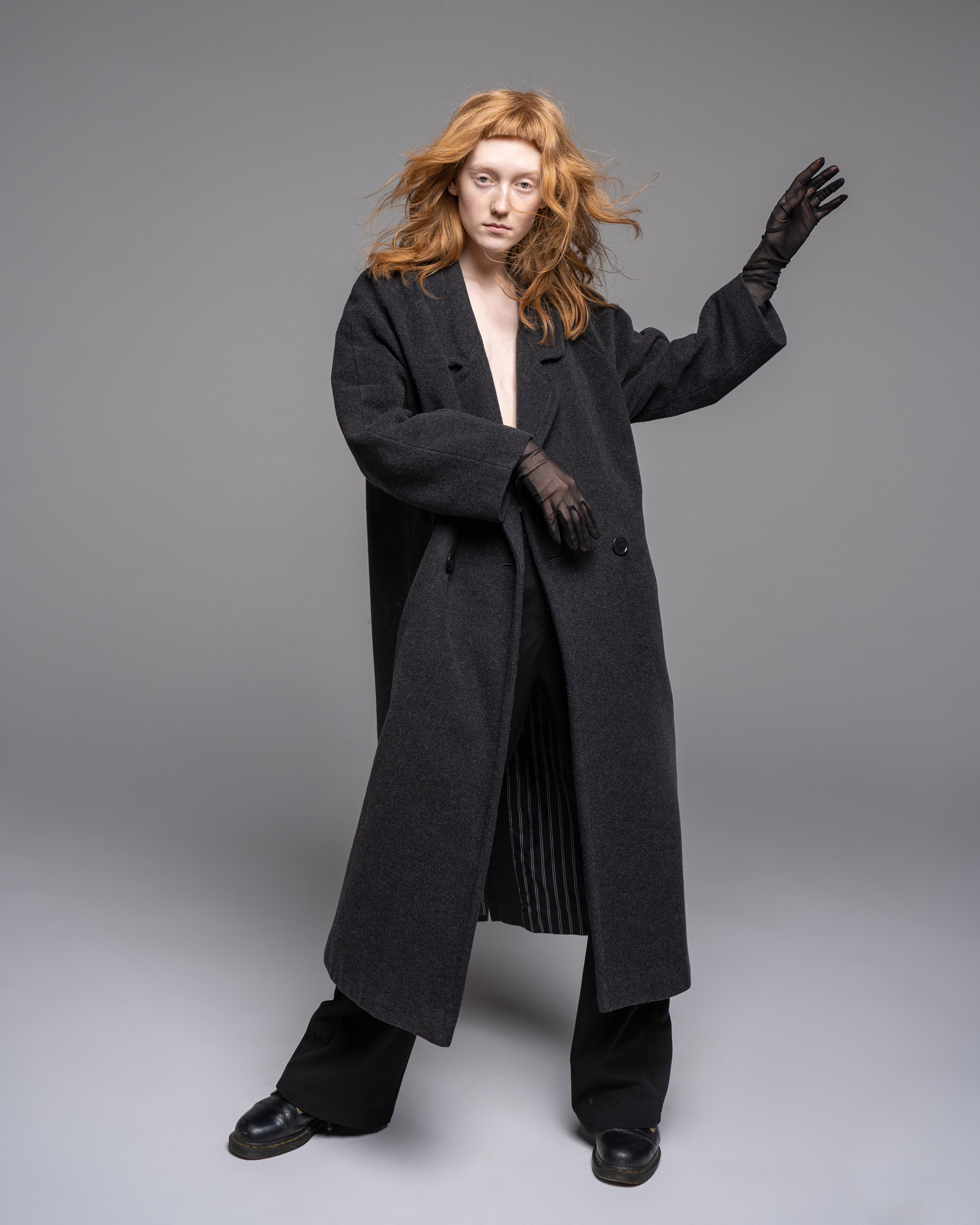 фотосессия девушки для портфолио в студии