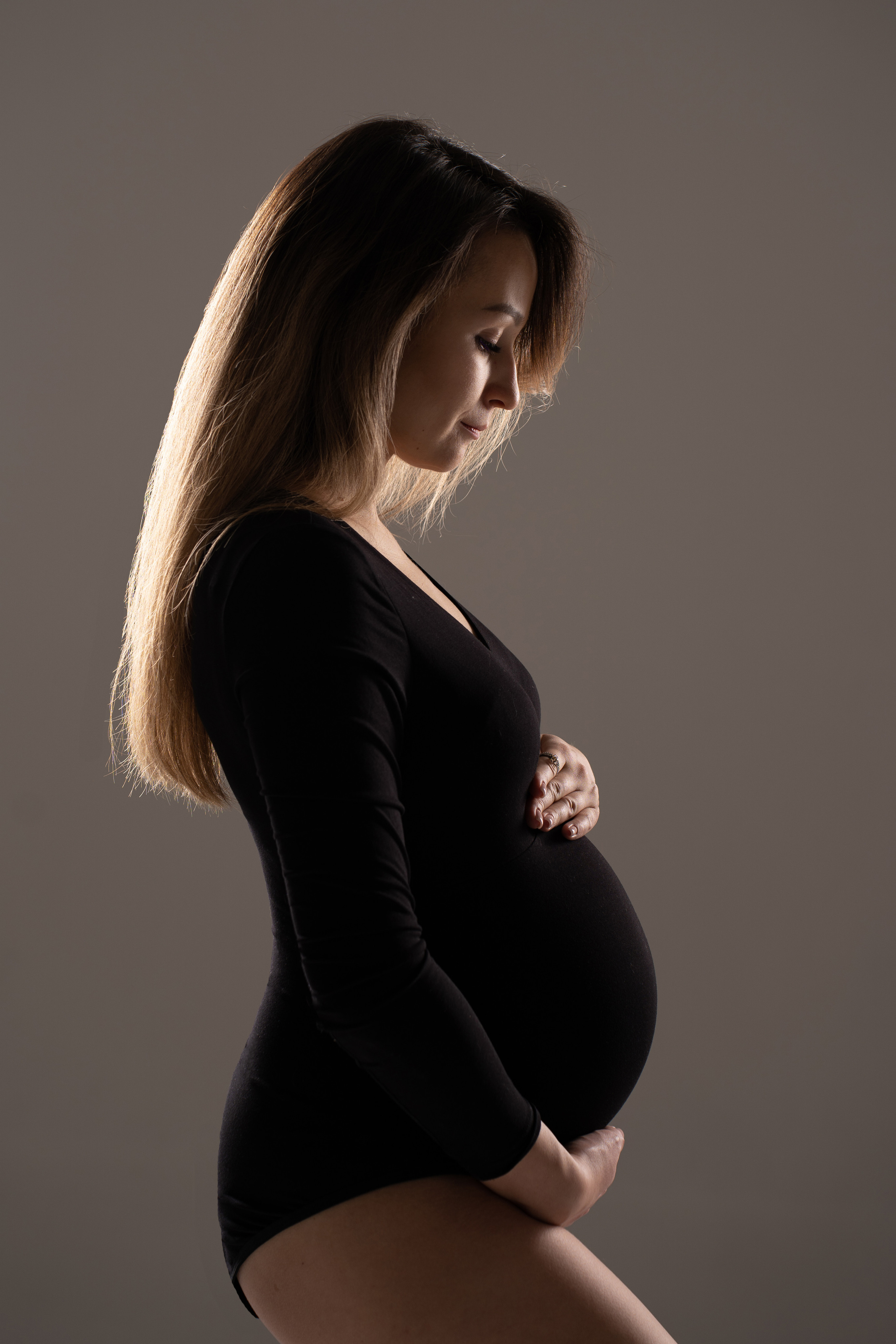 фотосессия беременности в студии