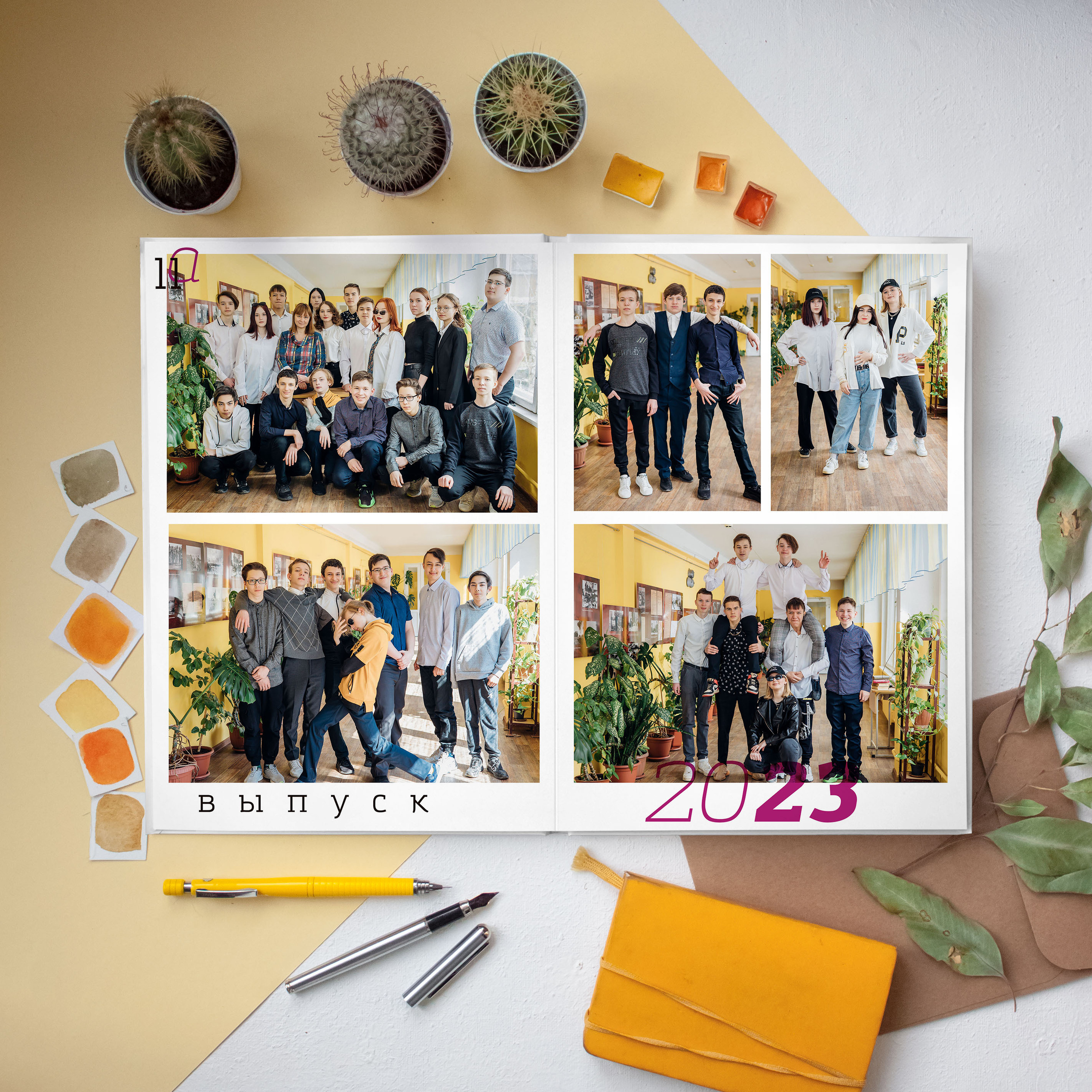 Фотокнига от 4 разворотов. Семейный фотограф в Перми Ольга Гилева. Выпускные альбомы