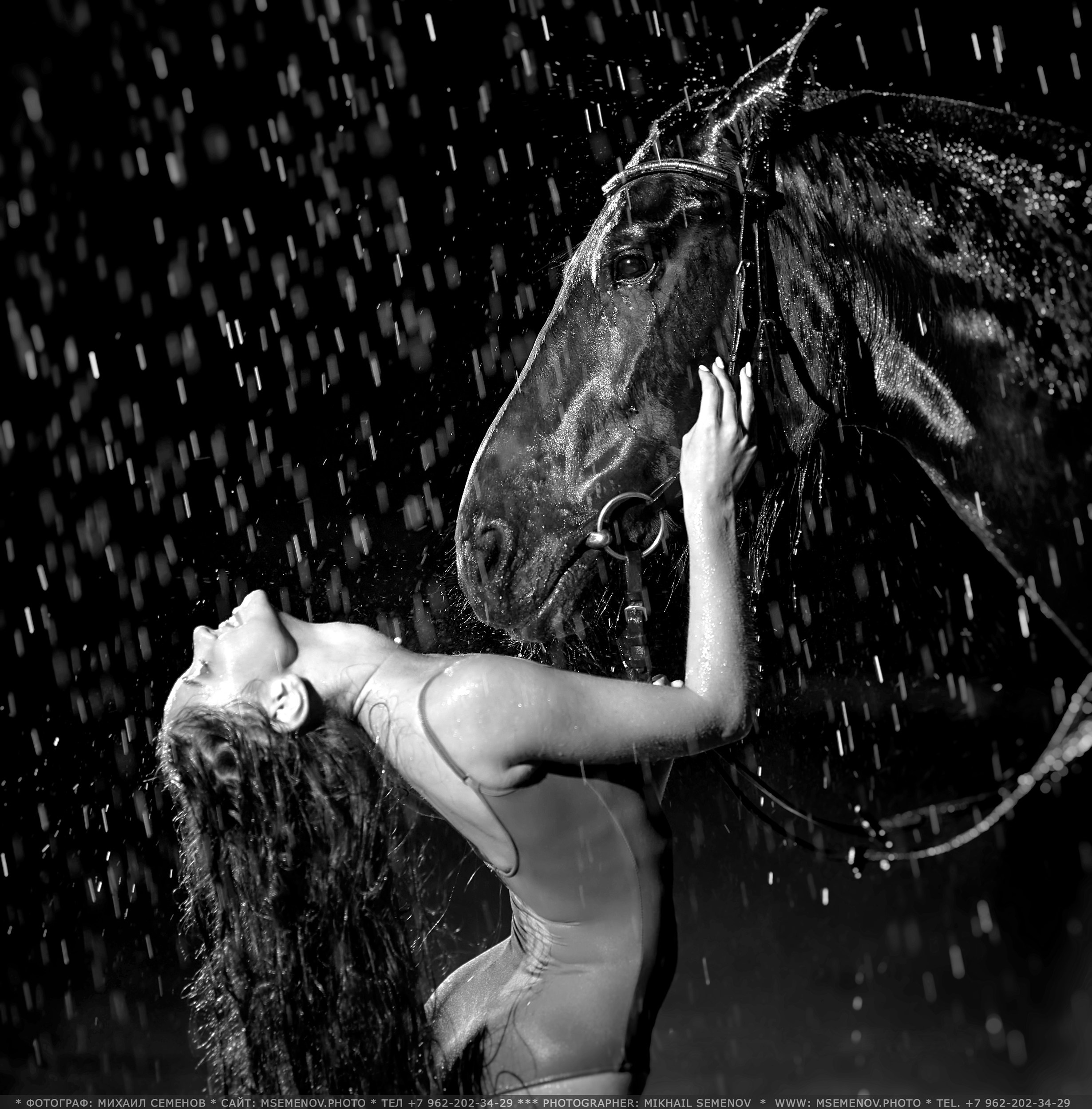 Балет и лошади, фотосессия «ГРАЦИЯ и СИЛА-1» Фотограф Михаил Семенов г. Ярославль