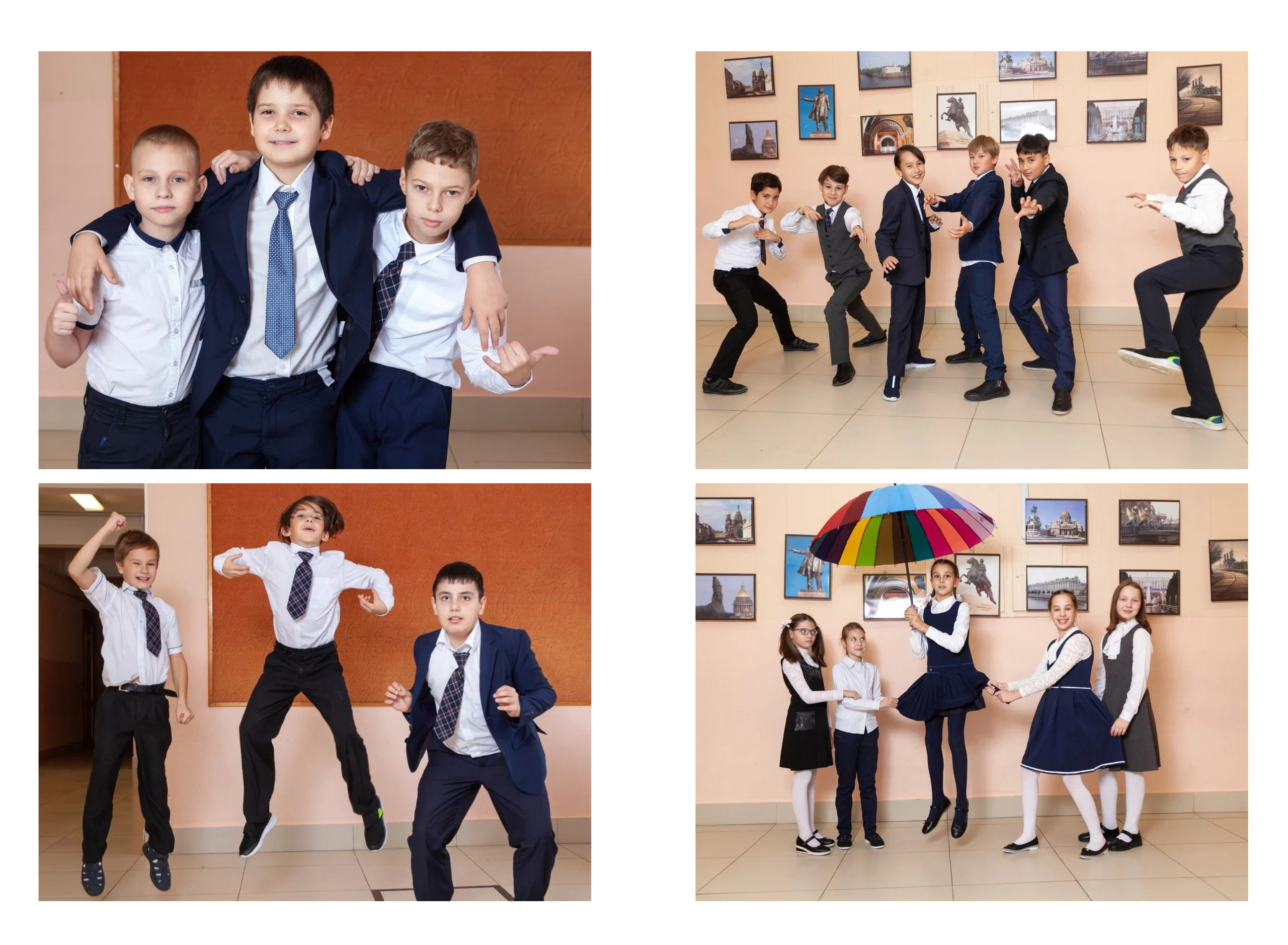 1 -4 класс. Выпускные альбомы в Красноярске. Студия Колибри