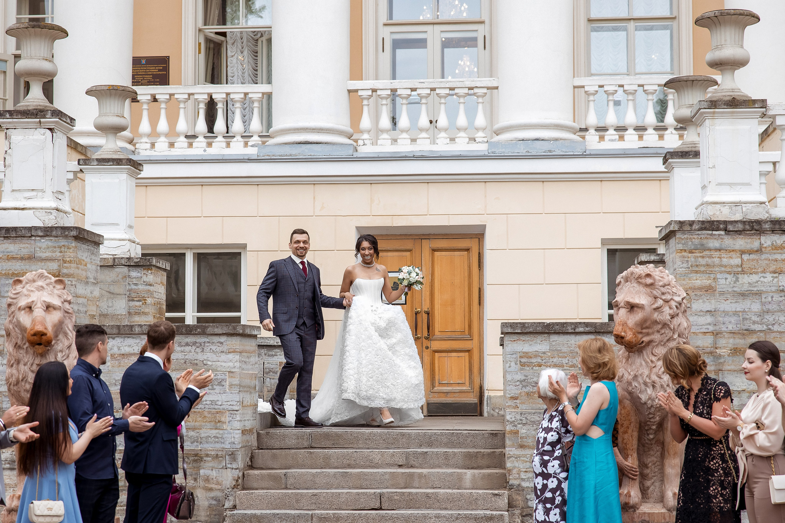Свадебная фотосессия в Пушкине. Свадебный и семейный фотограф Алексей Аверин