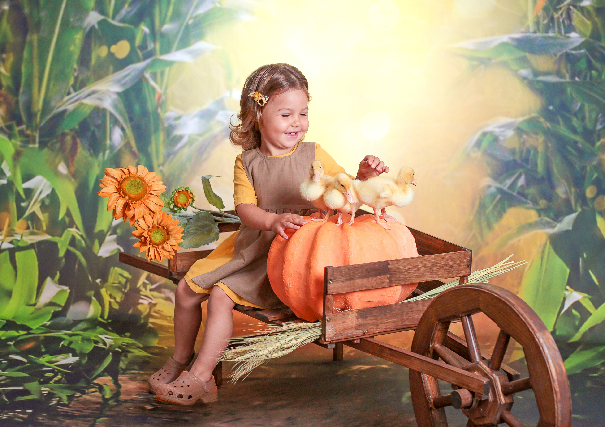 Фотосессия с Утятами 2021 год. Фотограф в детский сад Елена Колчева Новокузнецк