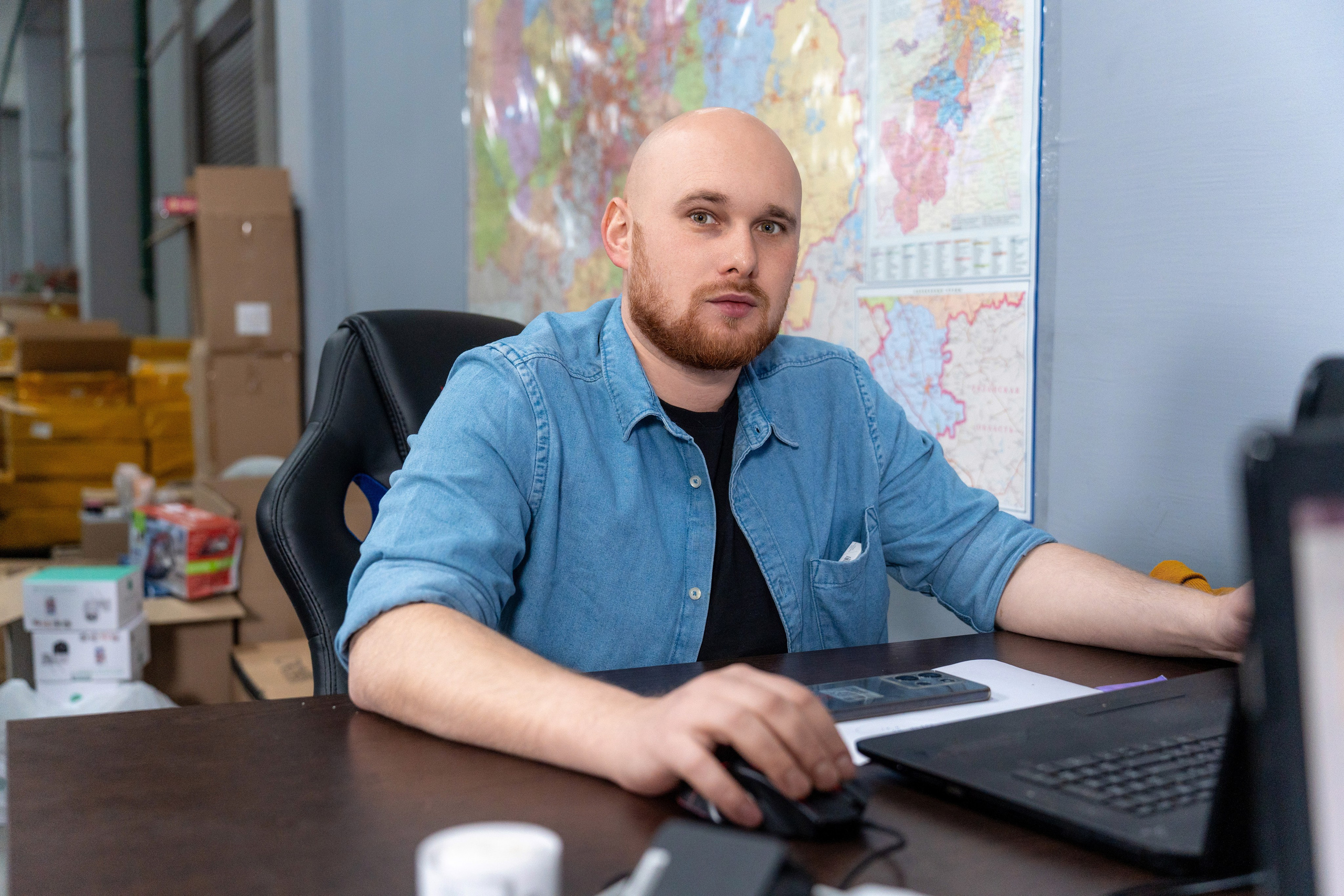 Фотосессия на складе фулфилмента в Фудсити, фотосъемка на складе