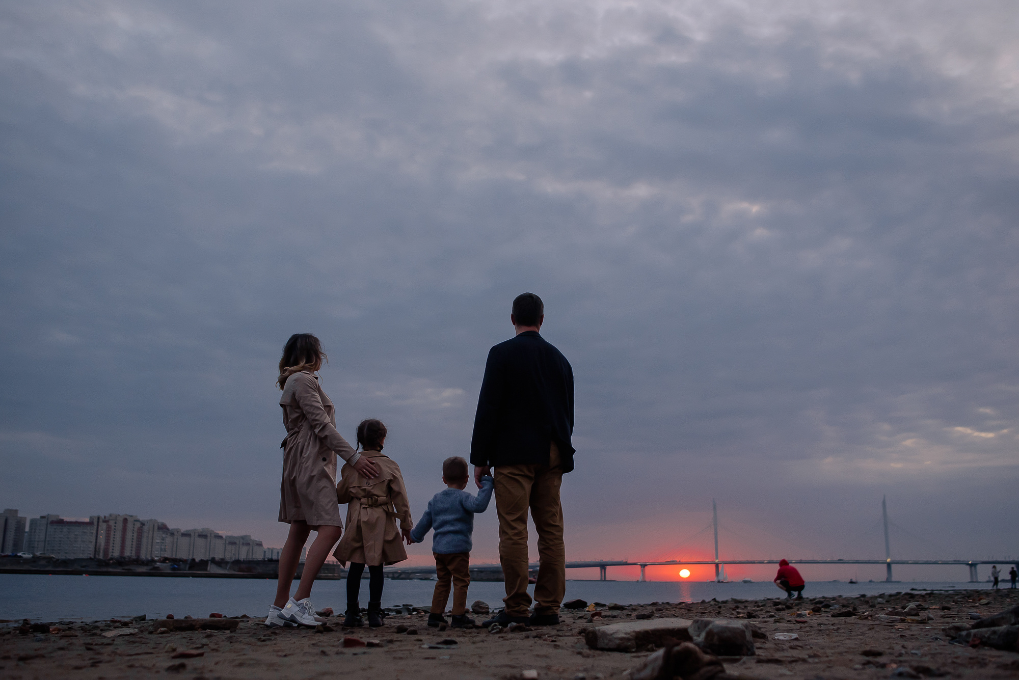 Семья Тани, Жени с Наташей и Мишей. Семейный и свадебный фотограф в Санкт-Петербурге Серафима Смирнова