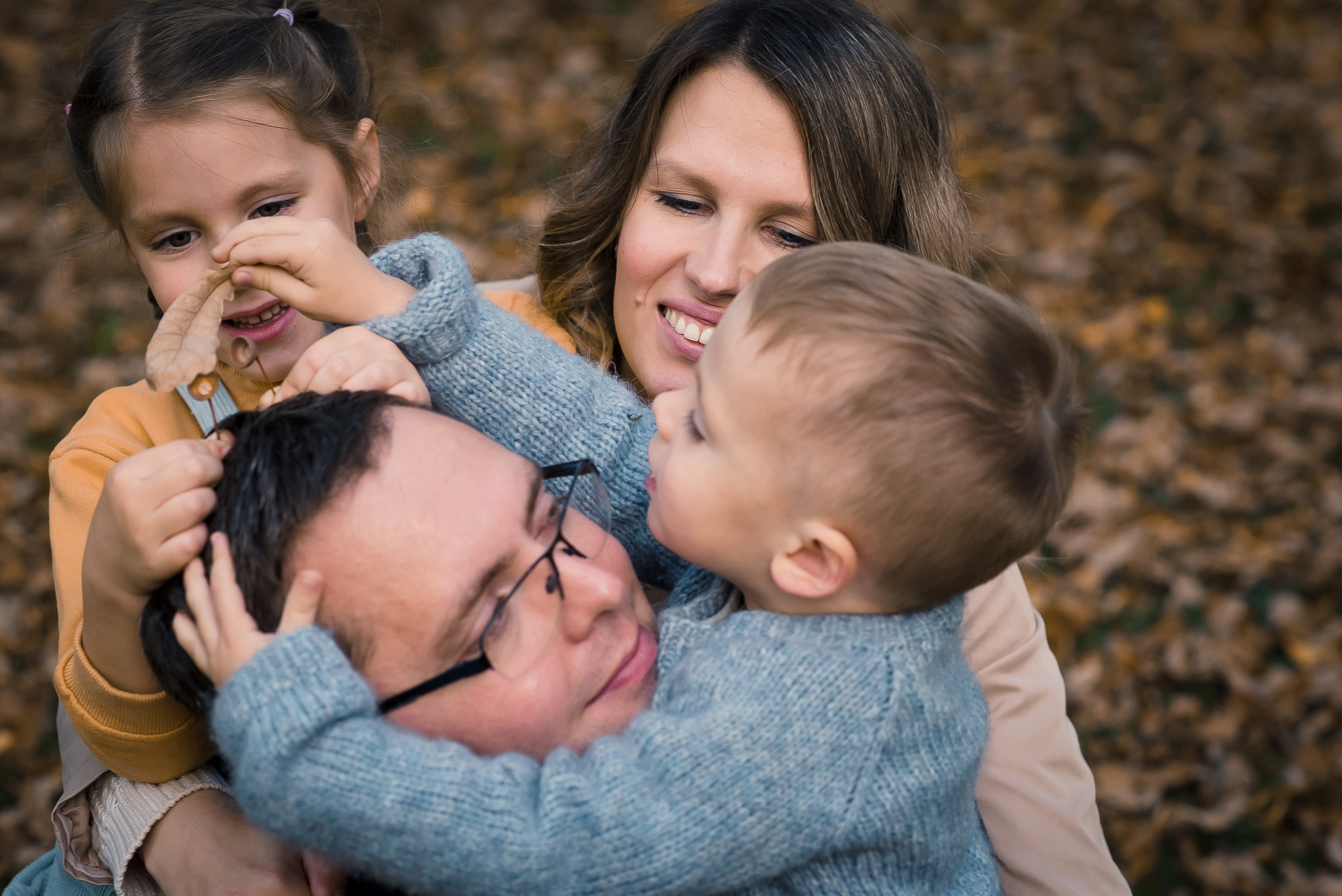 Семья Тани, Жени с Наташей и Мишей. Семейный и свадебный фотограф в Санкт-Петербурге Серафима Смирнова