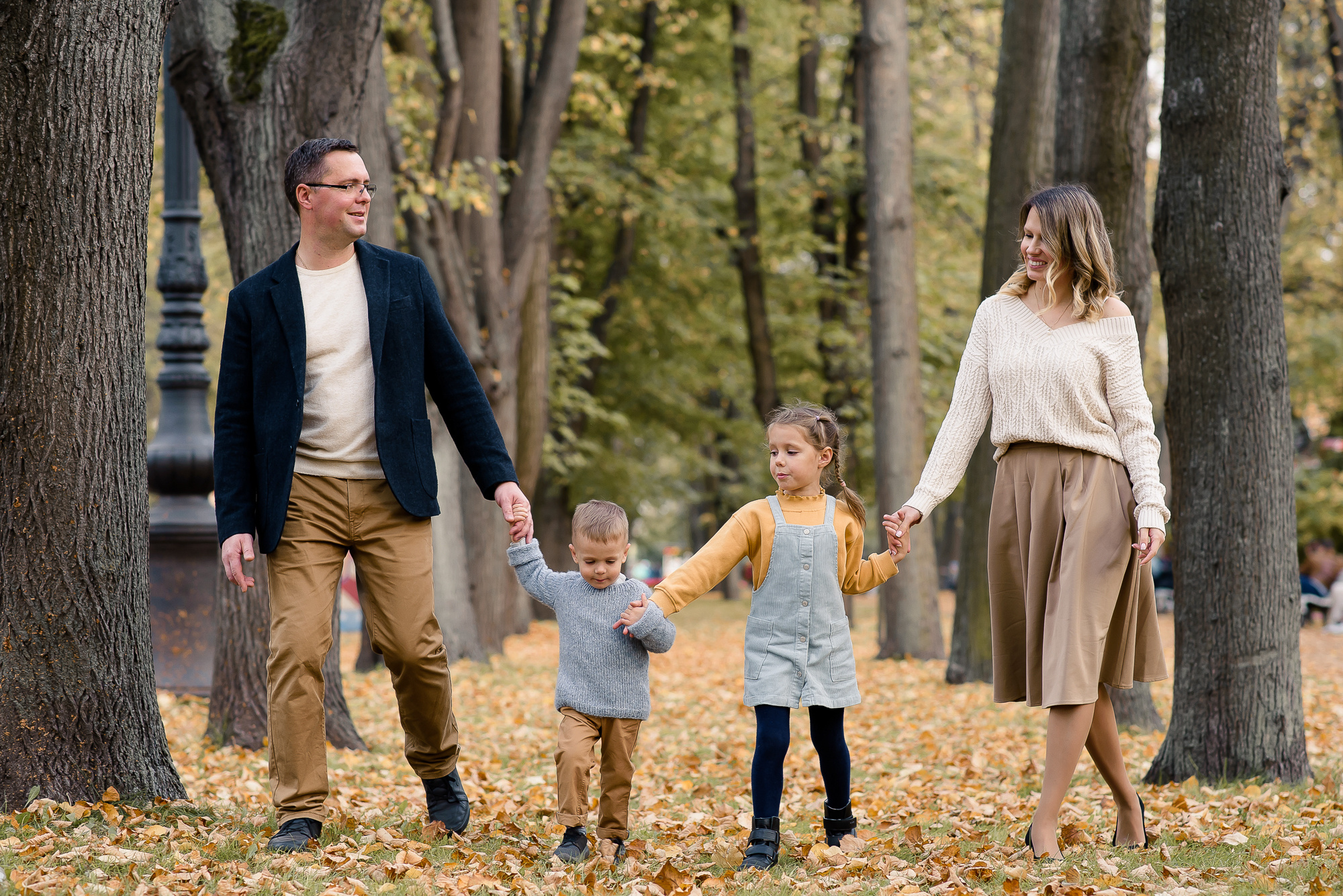 Семья Тани, Жени с Наташей и Мишей. Семейный и свадебный фотограф в Санкт-Петербурге Серафима Смирнова