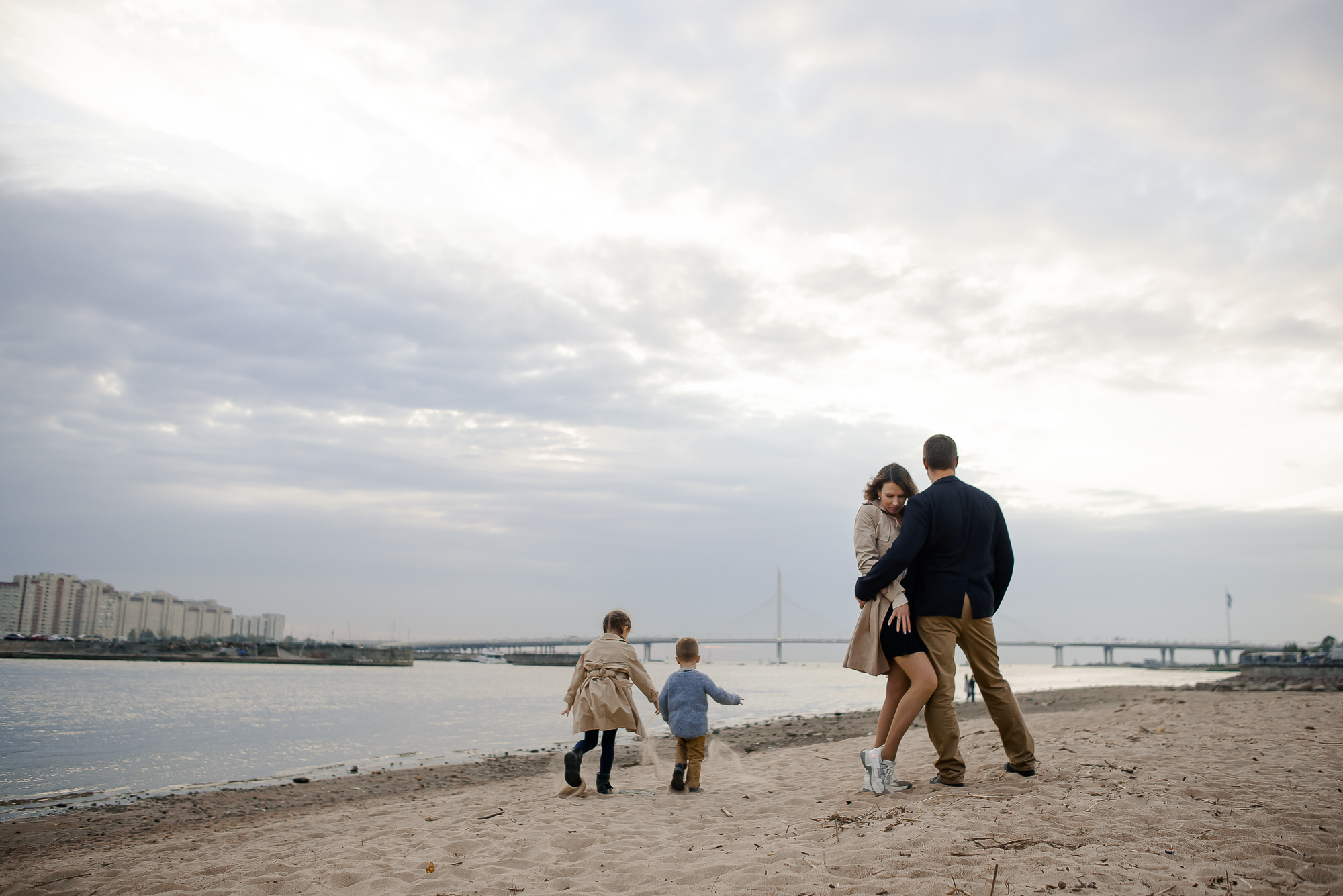 Семья Тани, Жени с Наташей и Мишей. Семейный и свадебный фотограф в Санкт-Петербурге Серафима Смирнова