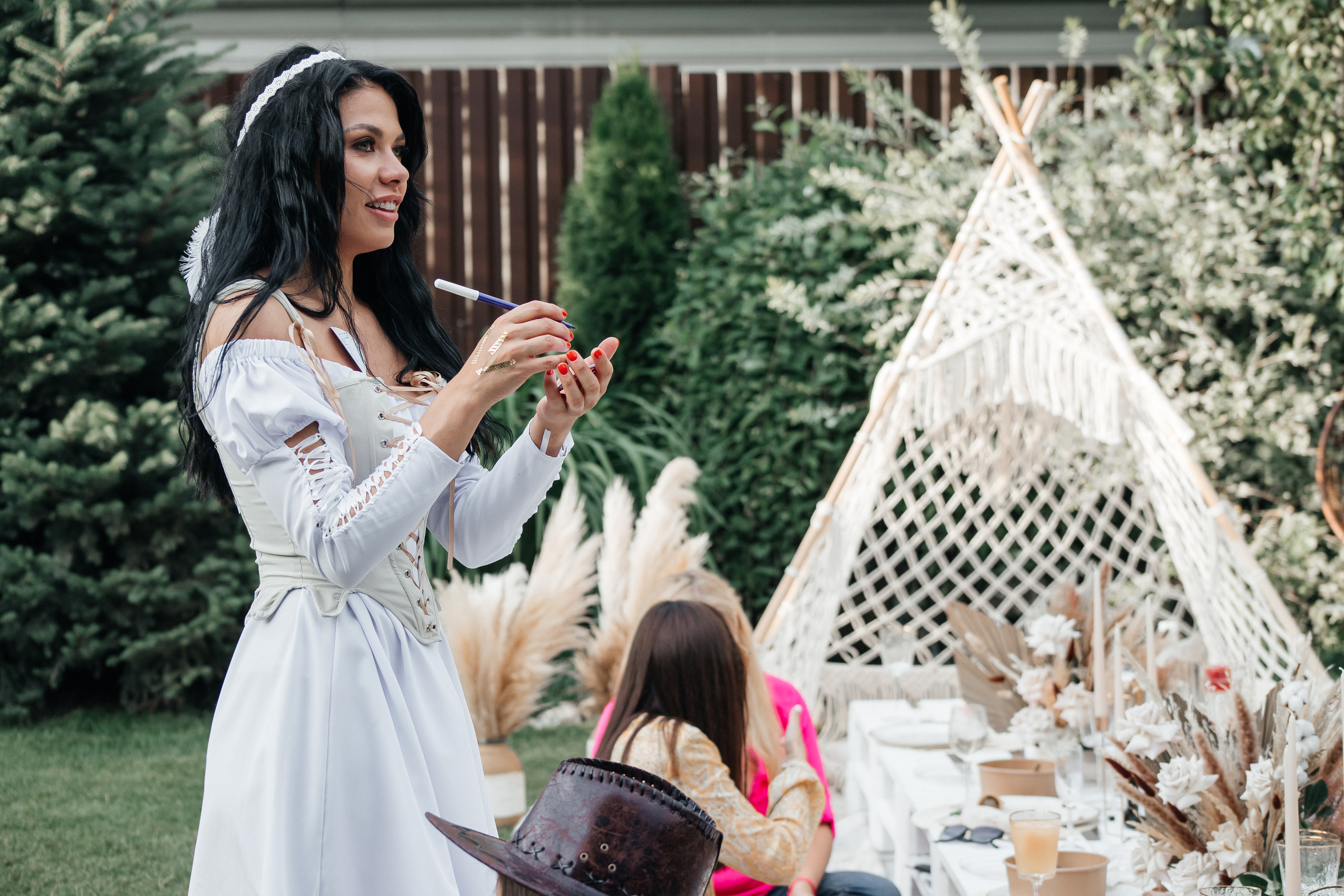 День рождения фотосессия на природе в стиле бохо. Свадебный фотограф в Москве Элина Ларченкова. Фото, которые цепляют