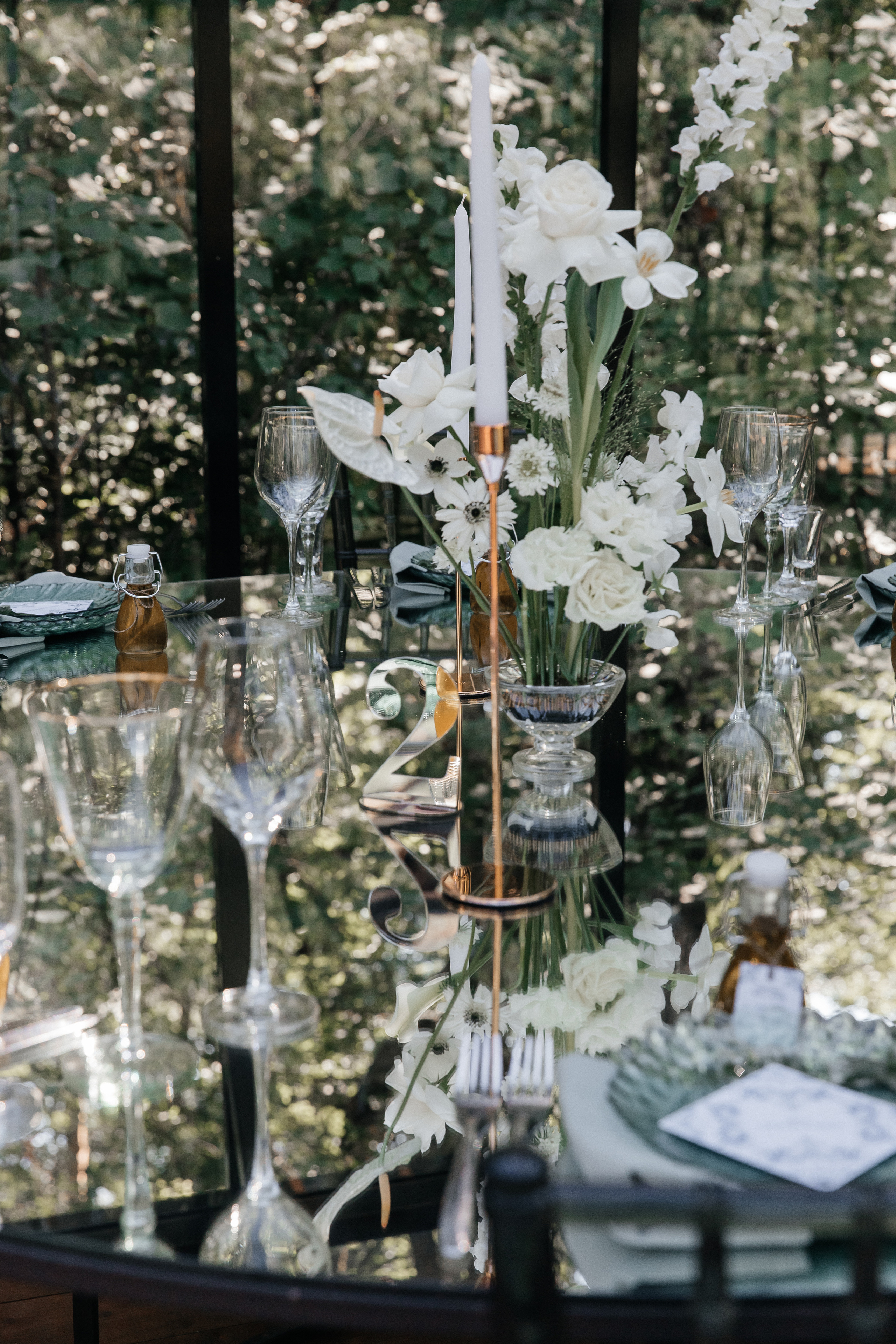 Свадьба в оранжерее