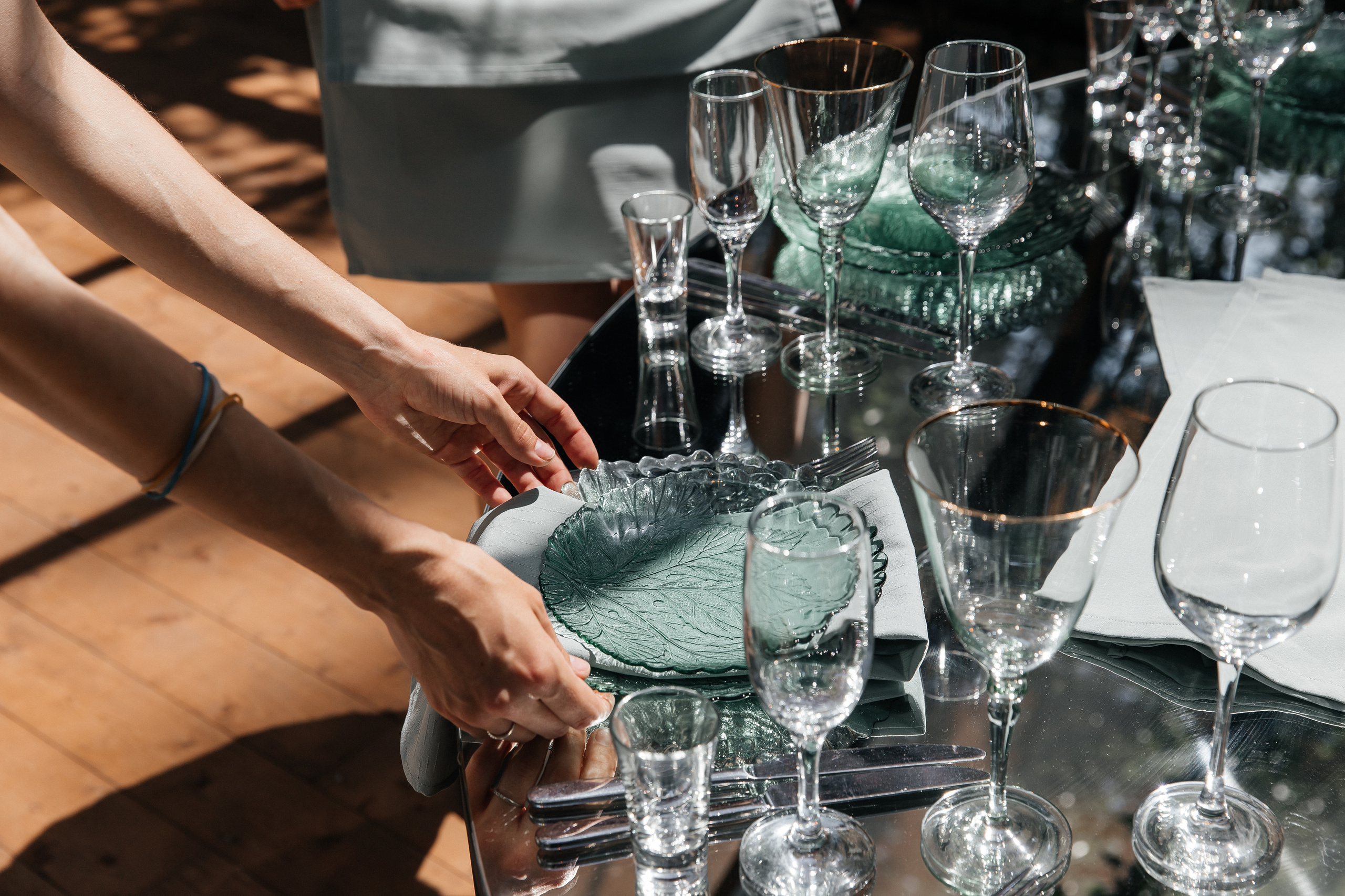 Свадьба в оранжерее