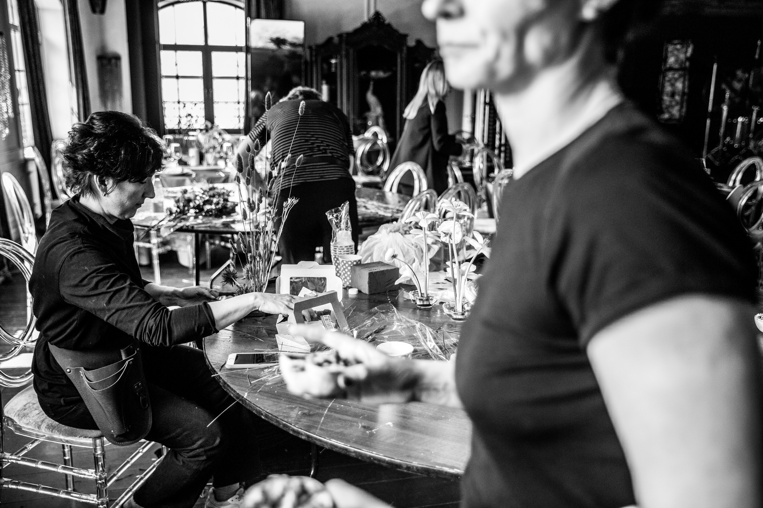 Backstage со свадьбы в ресторане Modus. Свадебный фотограф в Москве Элина Ларченкова. Фото, которые цепляют