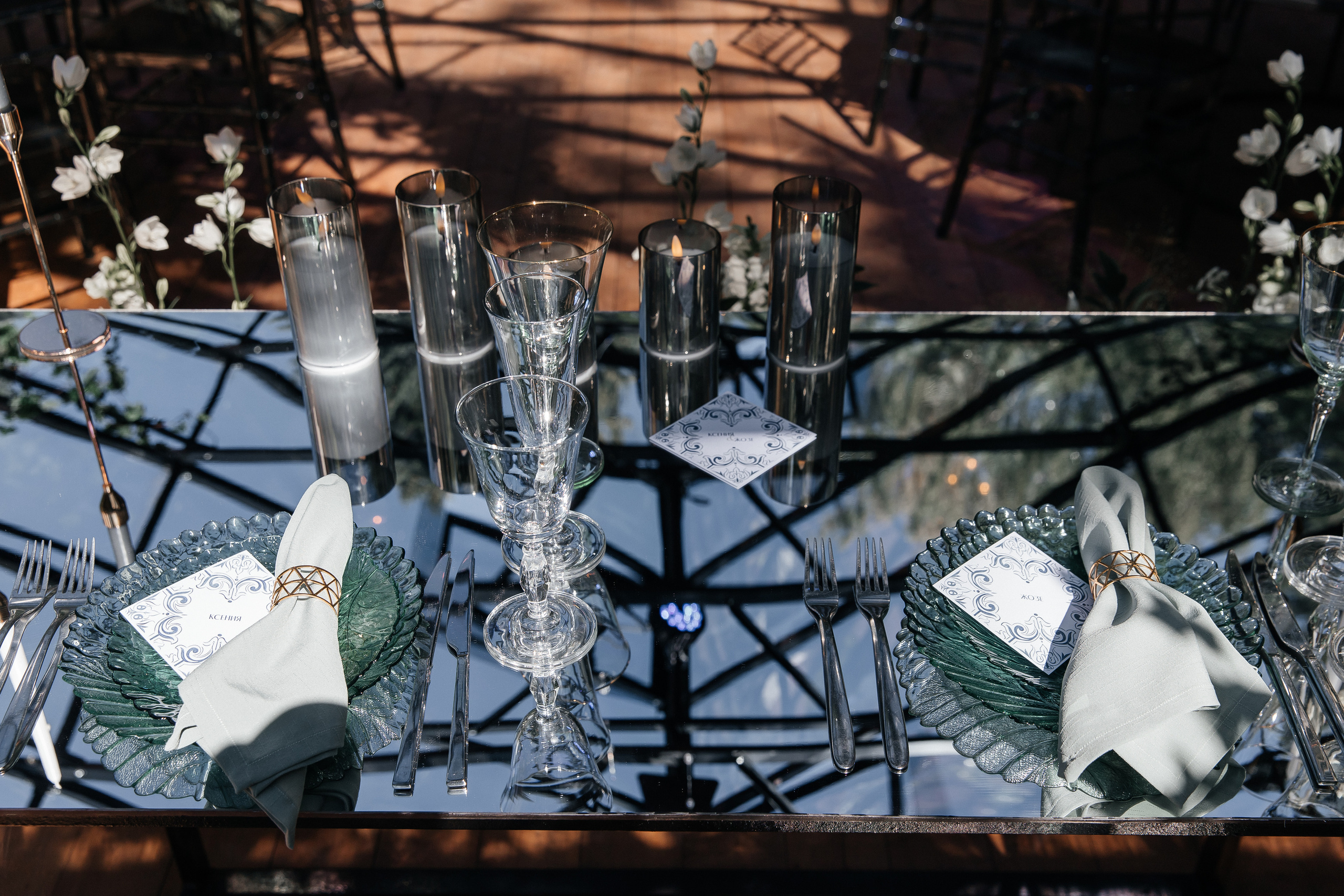 Свадьба в оранжерее