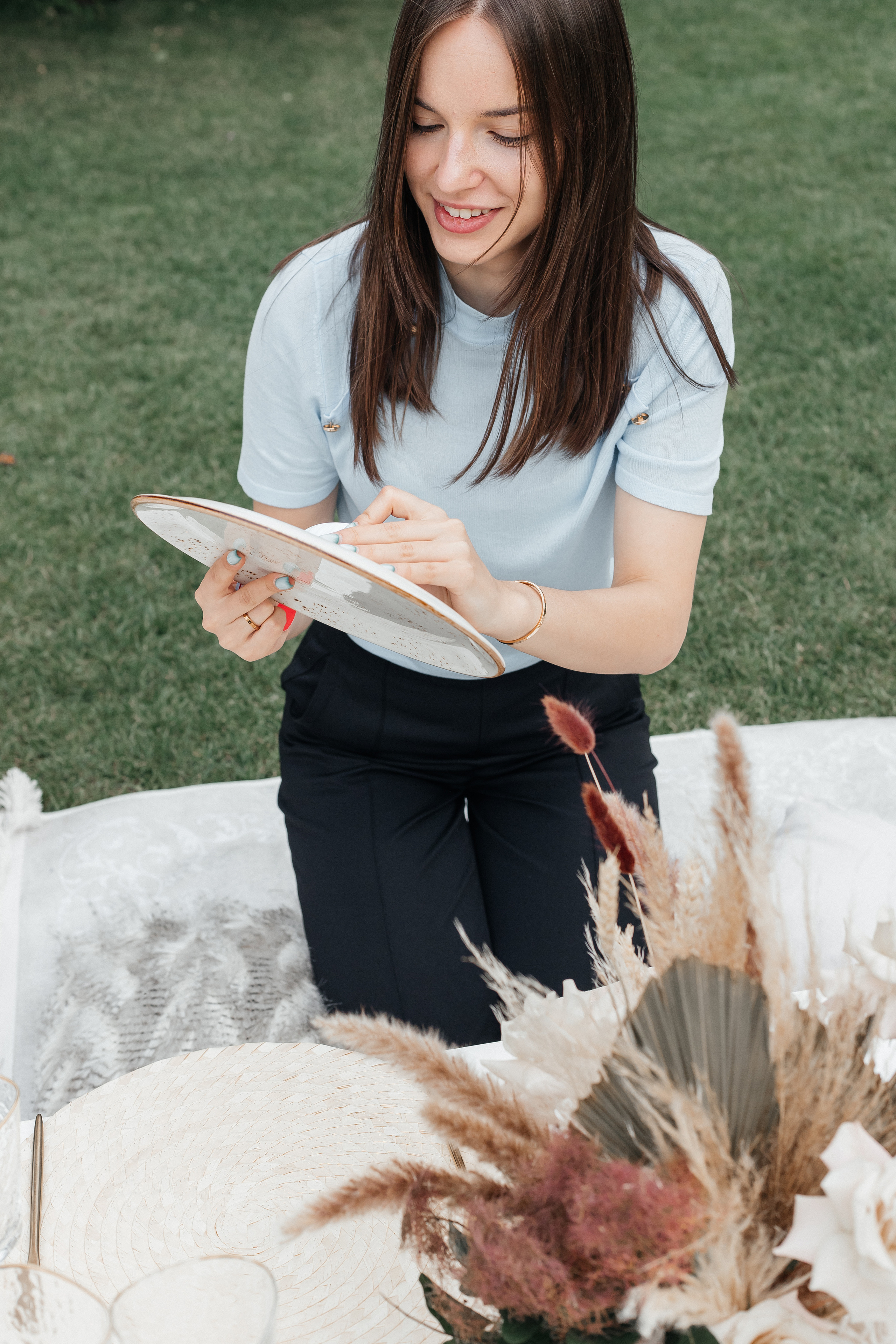 День рождения фотосессия на природе в стиле бохо. Свадебный фотограф в Москве Элина Ларченкова. Фото, которые цепляют