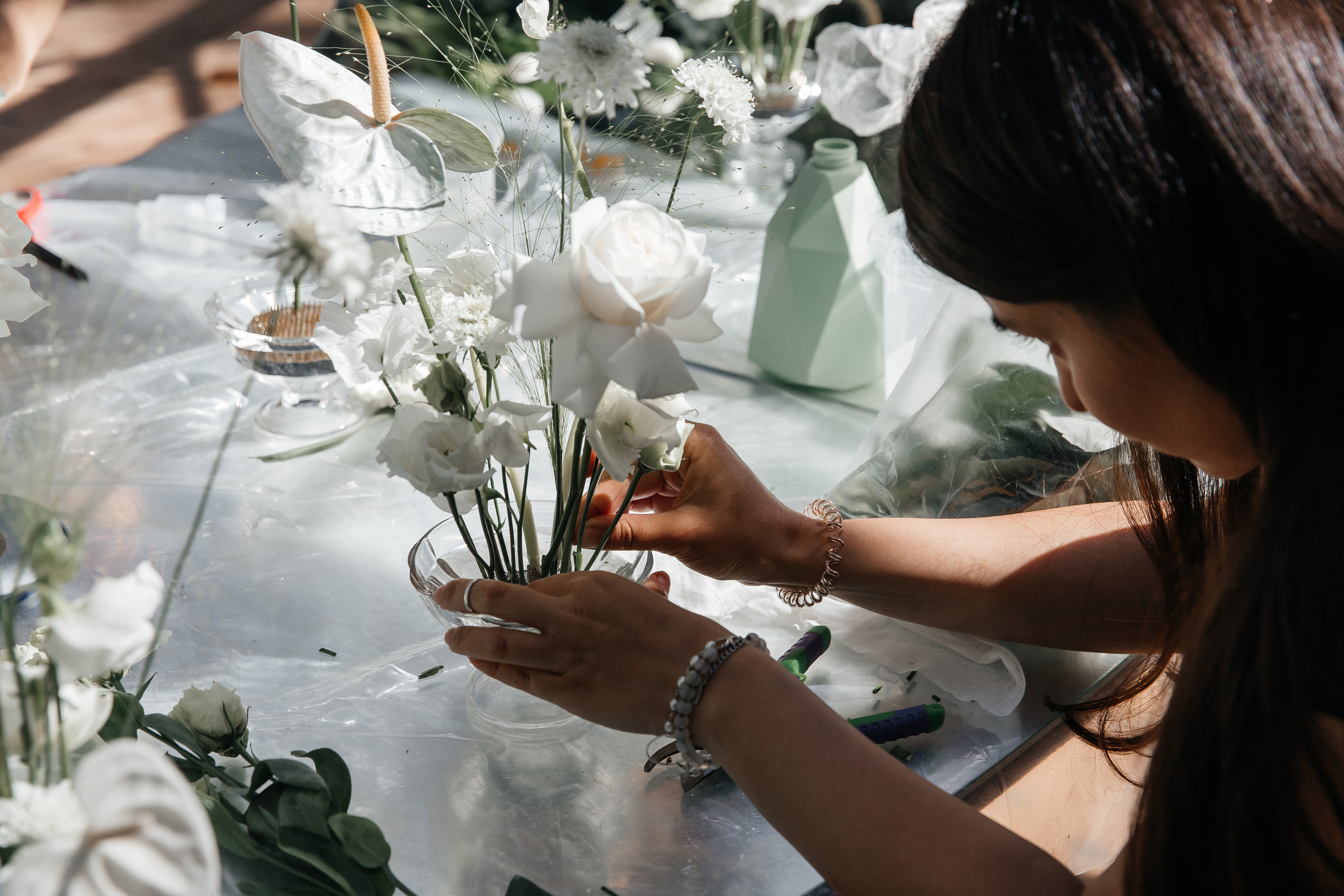 Свадьба в оранжерее
