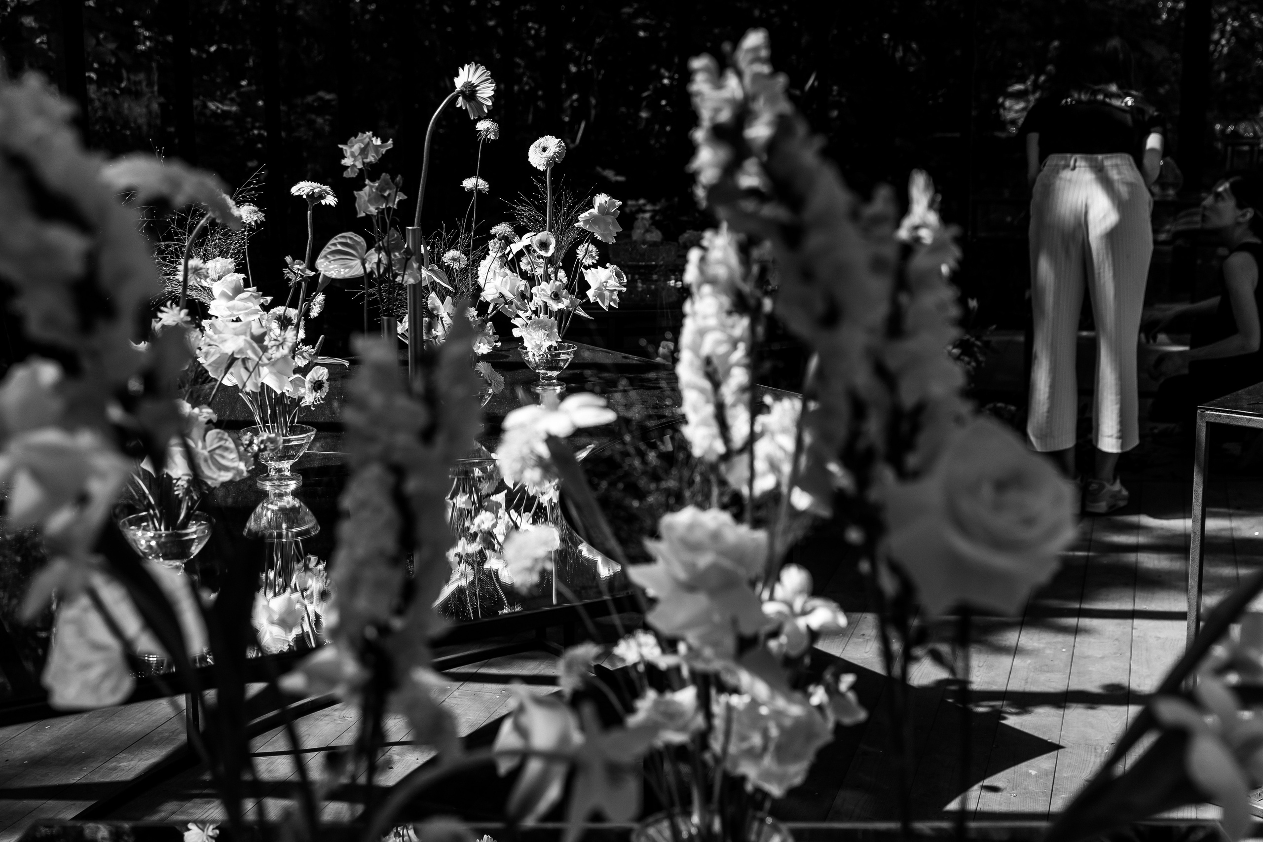 Свадьба в оранжерее