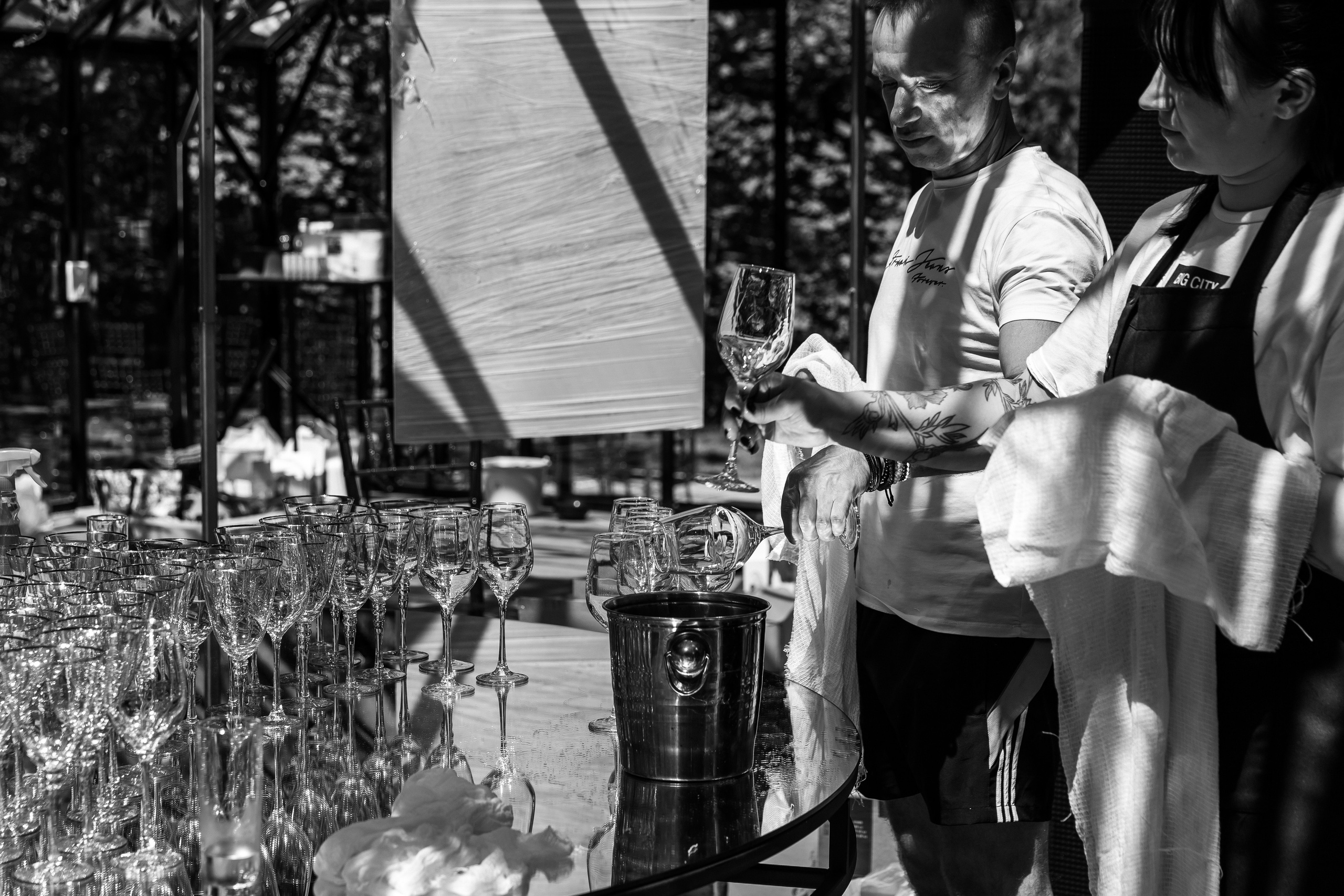 Свадьба в оранжерее