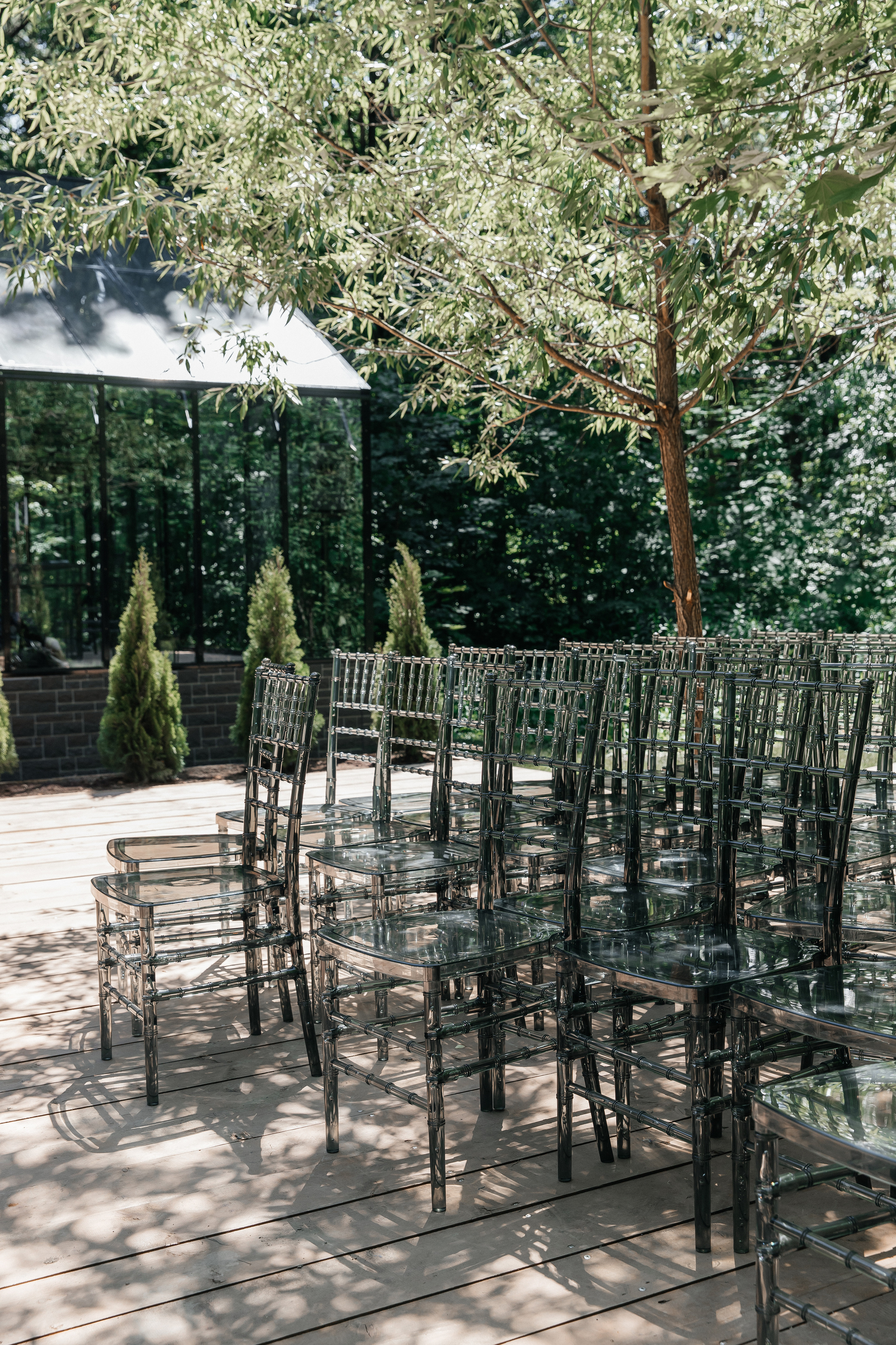 Свадьба в оранжерее