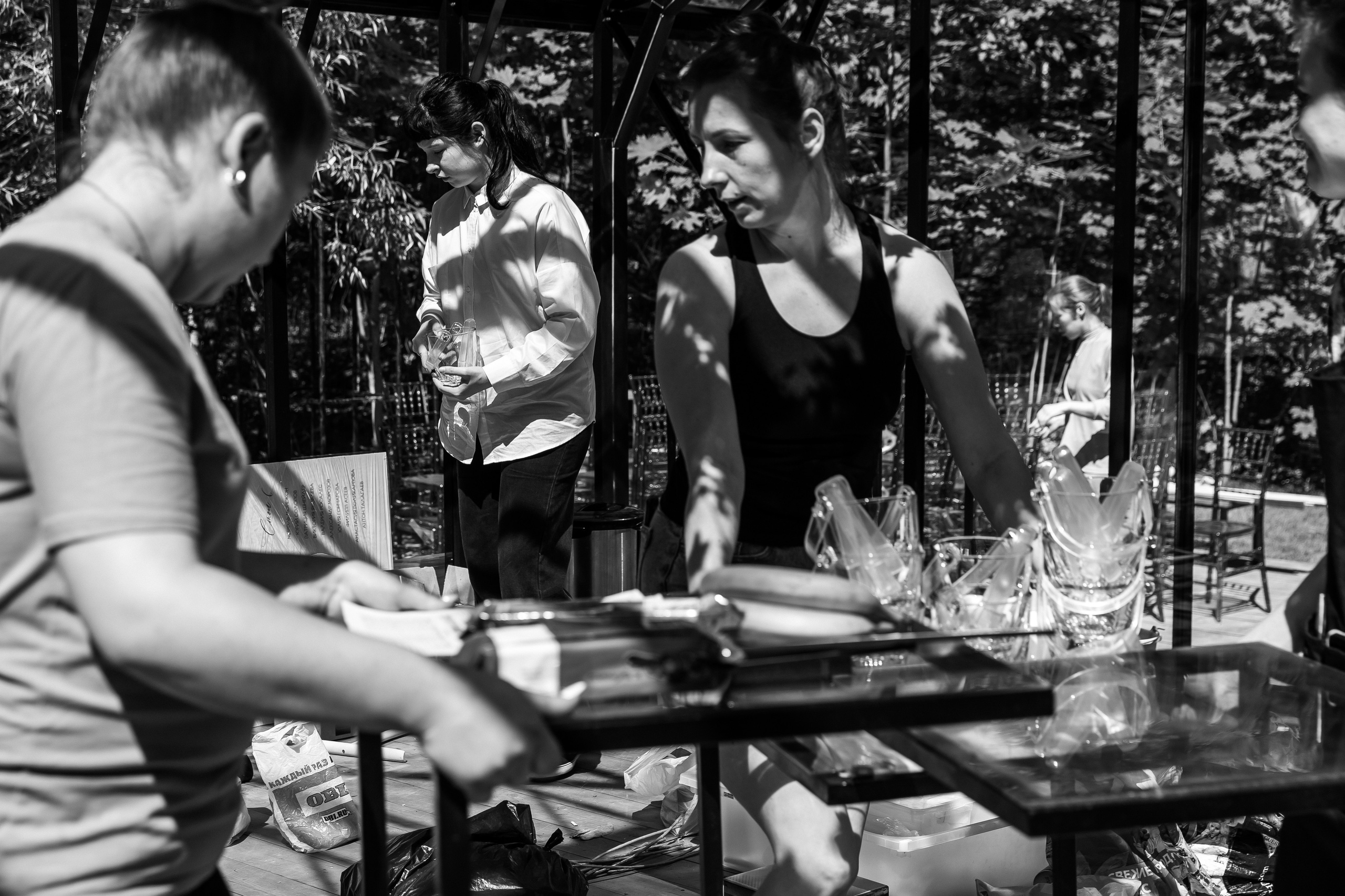 Свадьба в оранжерее