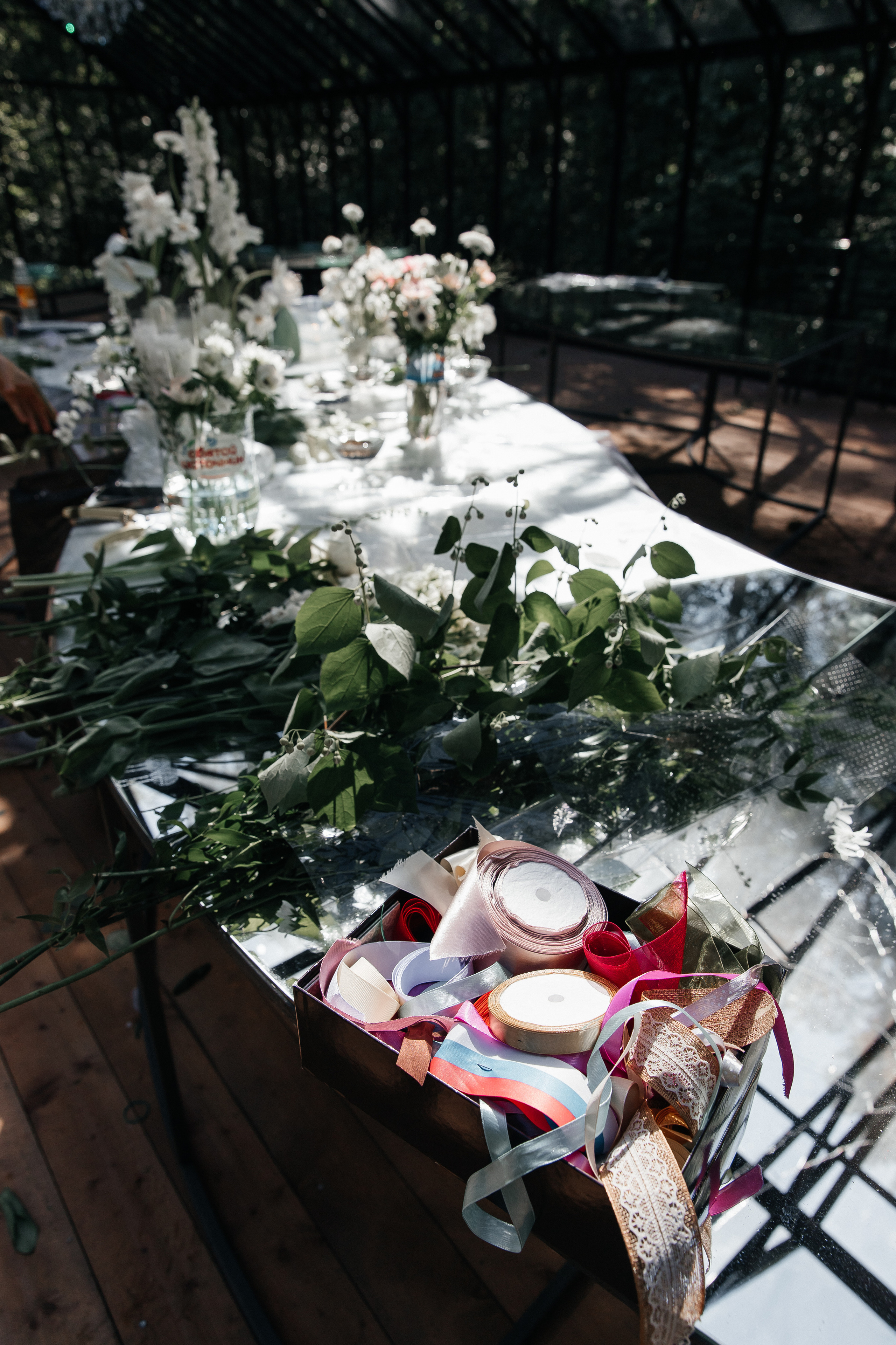 Свадьба в оранжерее