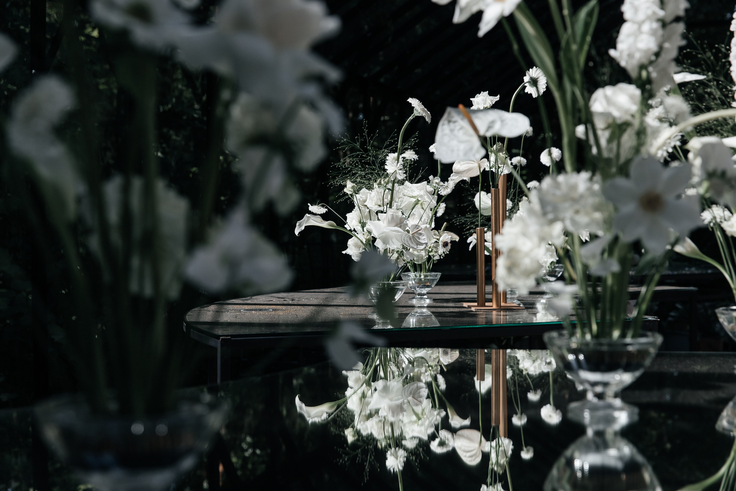 Свадьба в оранжерее