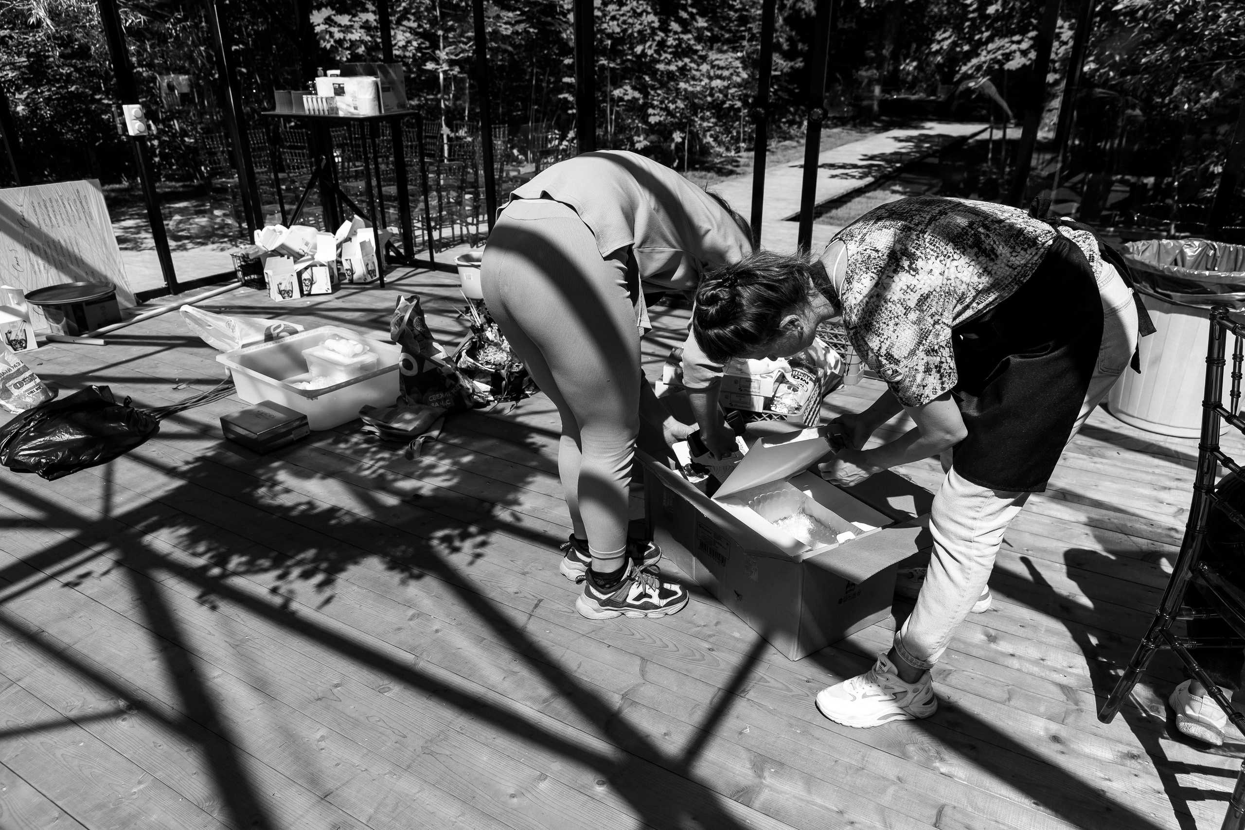 Свадьба в оранжерее