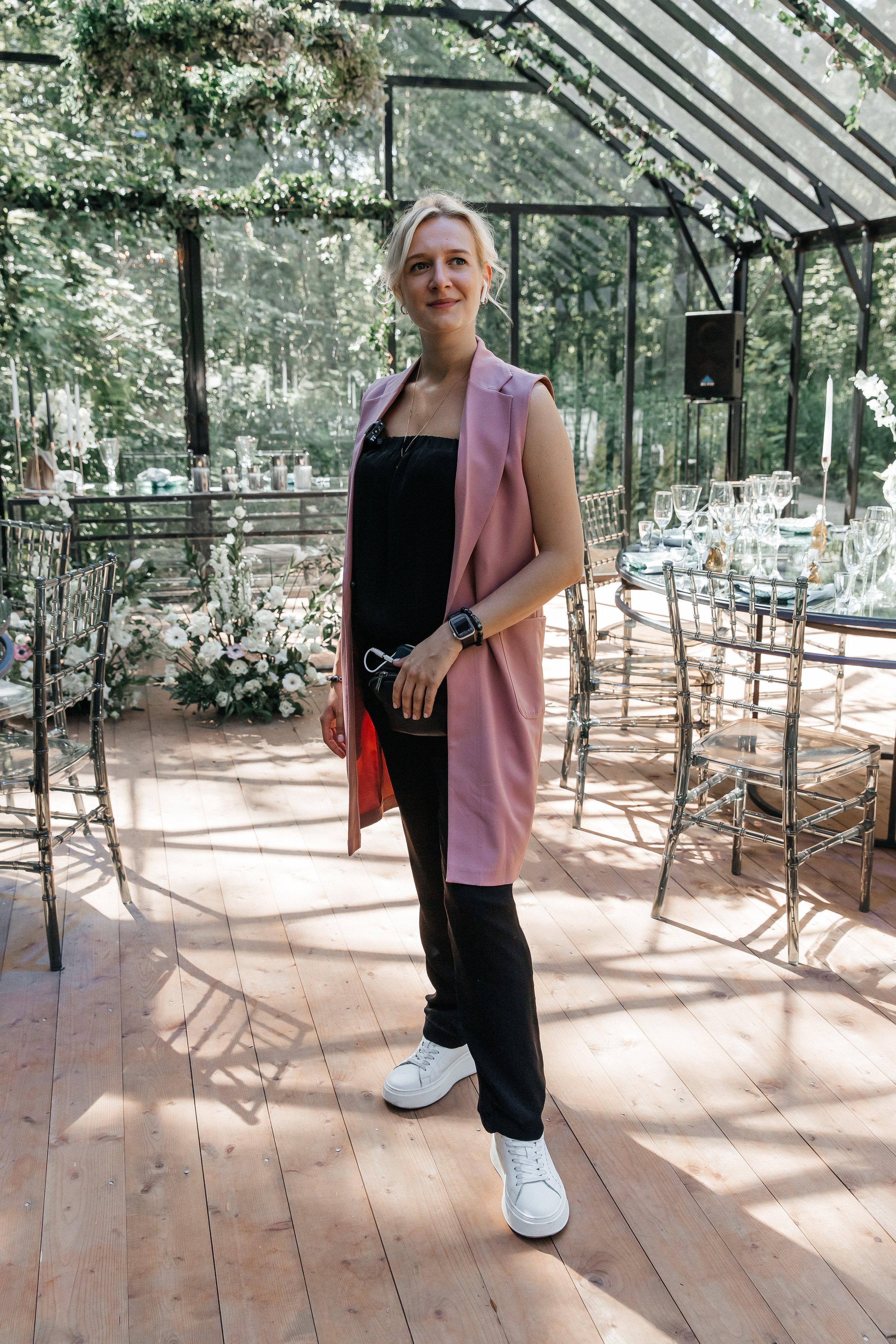 Свадьба в оранжерее