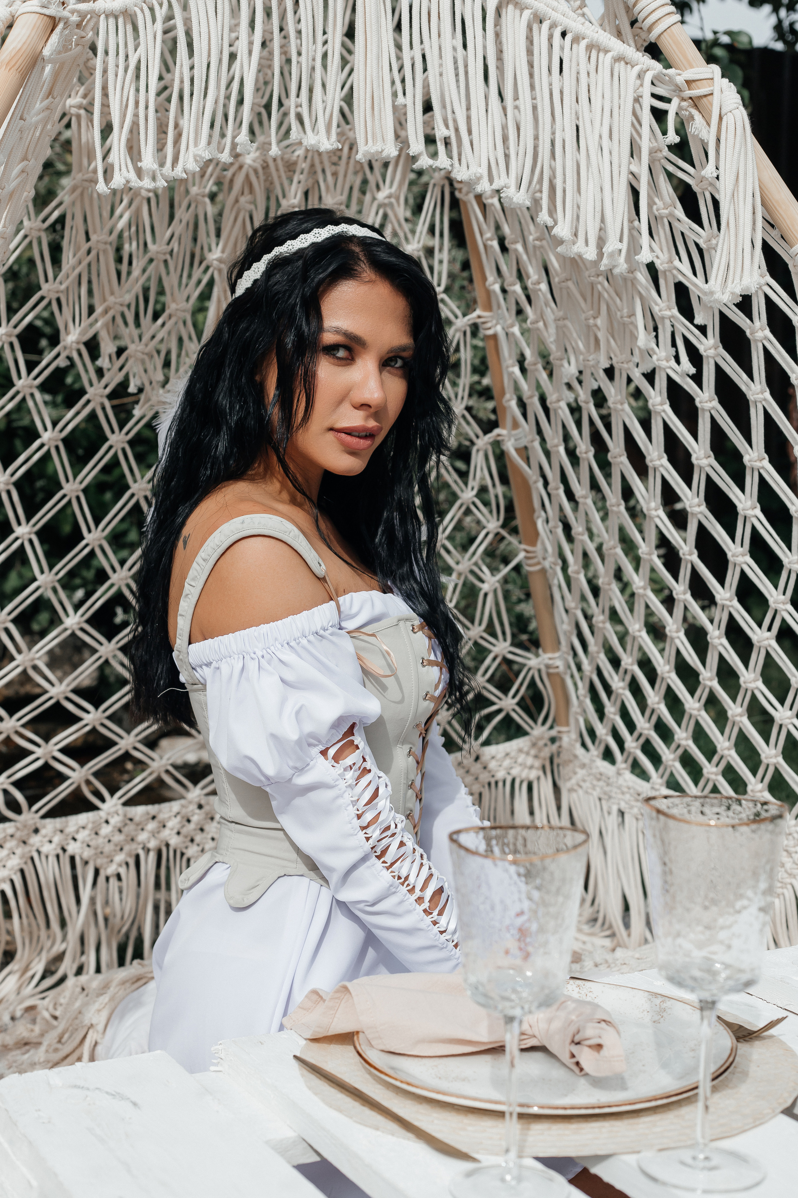 День рождения фотосессия на природе в стиле бохо. Свадебный фотограф в Москве Элина Ларченкова. Фото, которые цепляют