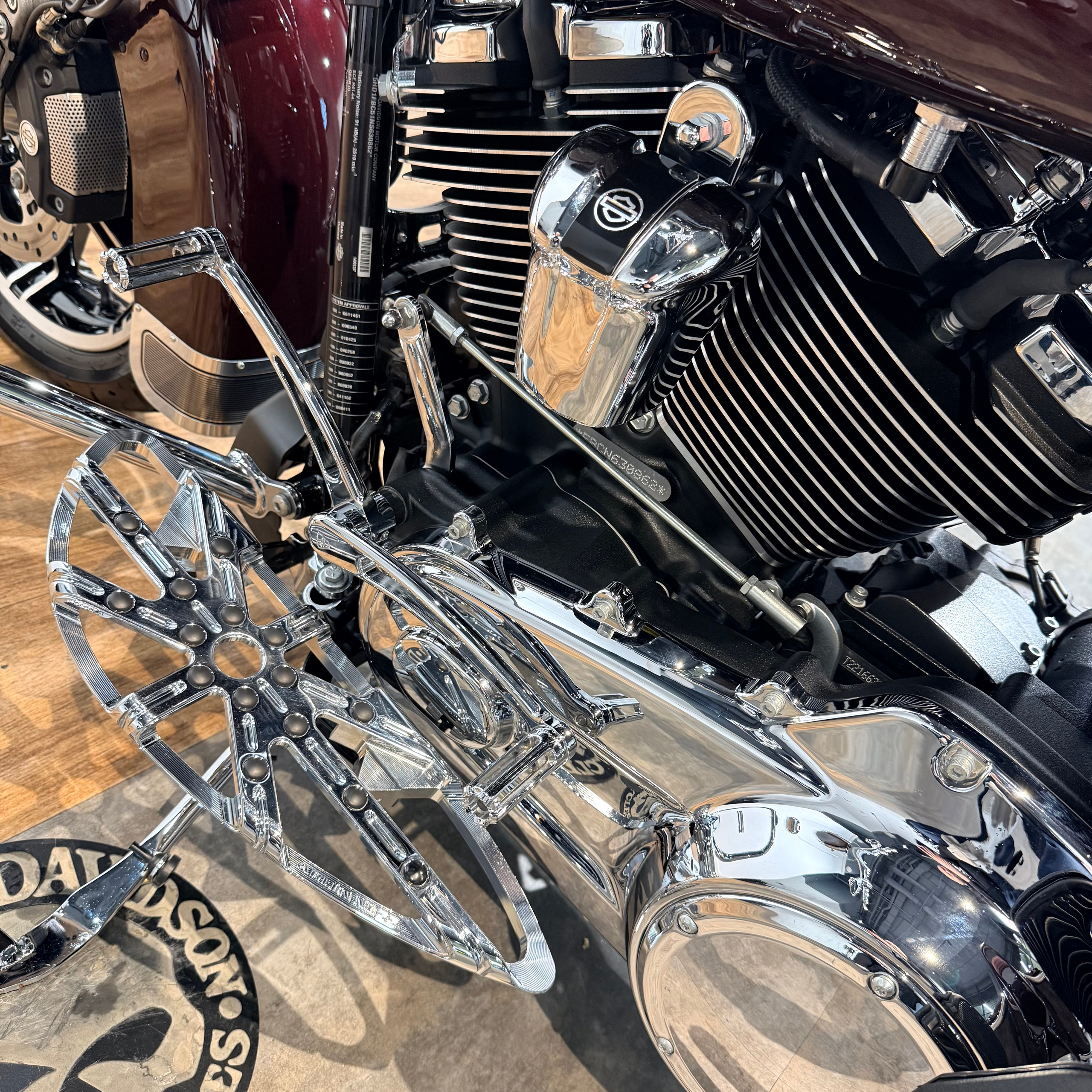 2022 HD Road Кing АВS Dark Cherry Реarl (VIN *5НD*0862). Hello Davidson, Москва. Только хорошие мотоциклы…