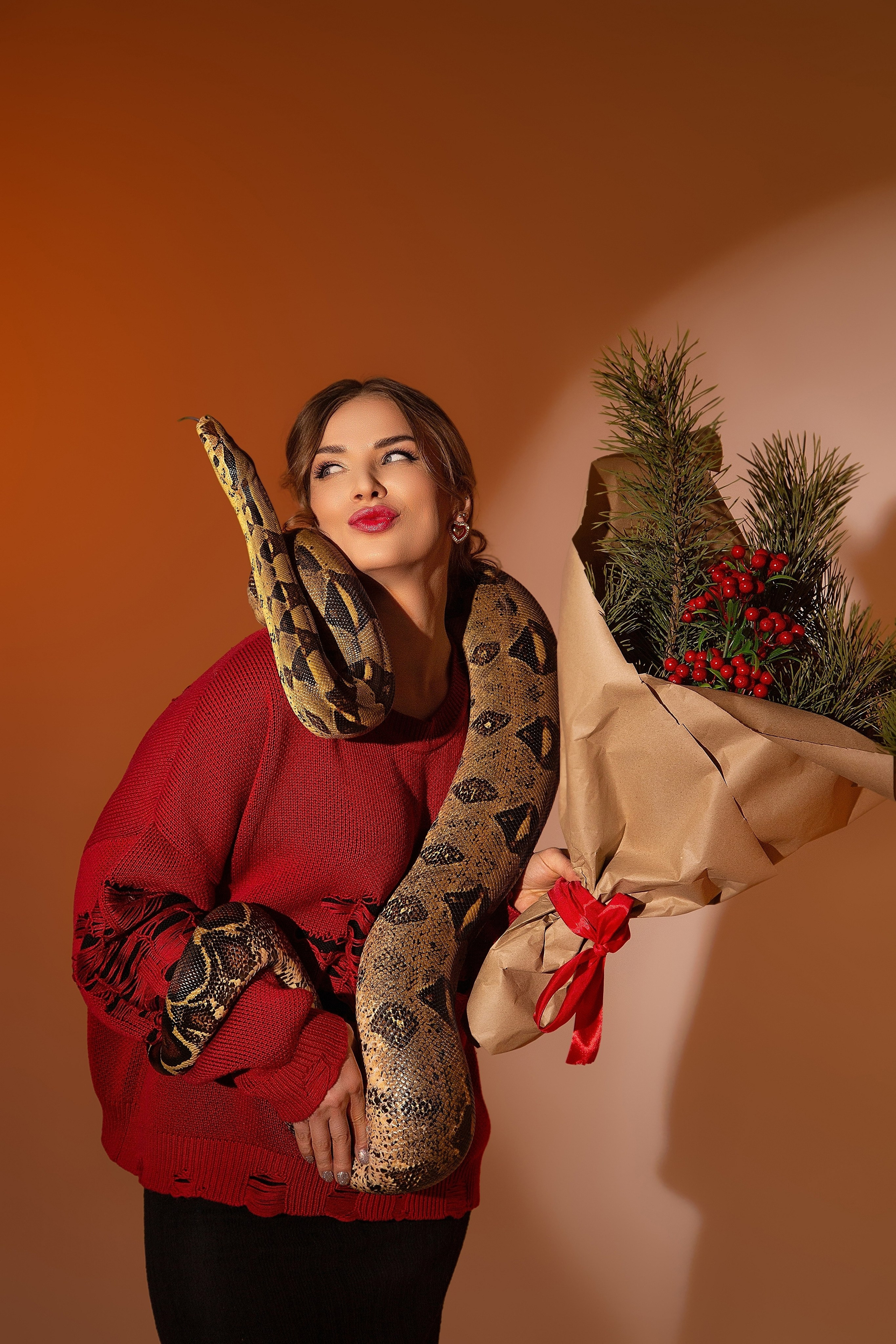 Новогодние фотосессии. Фотограф в стиле Vogue в Орле