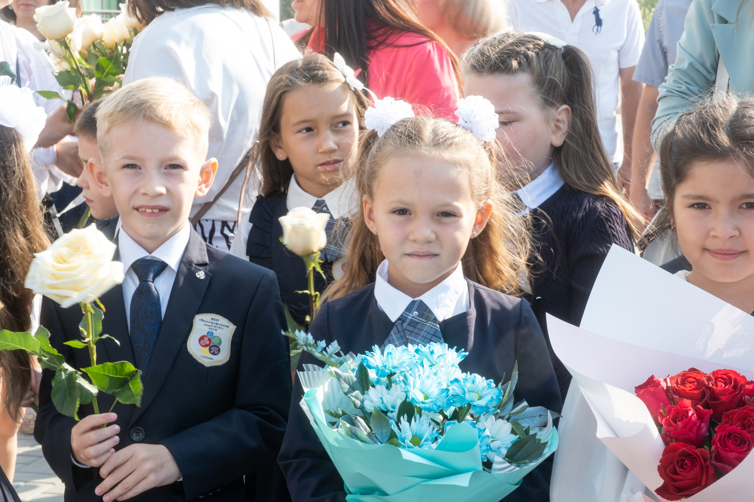 1 сентября в лицее № 187. Репортажный фотограф в Казани Павел Серпокрылов