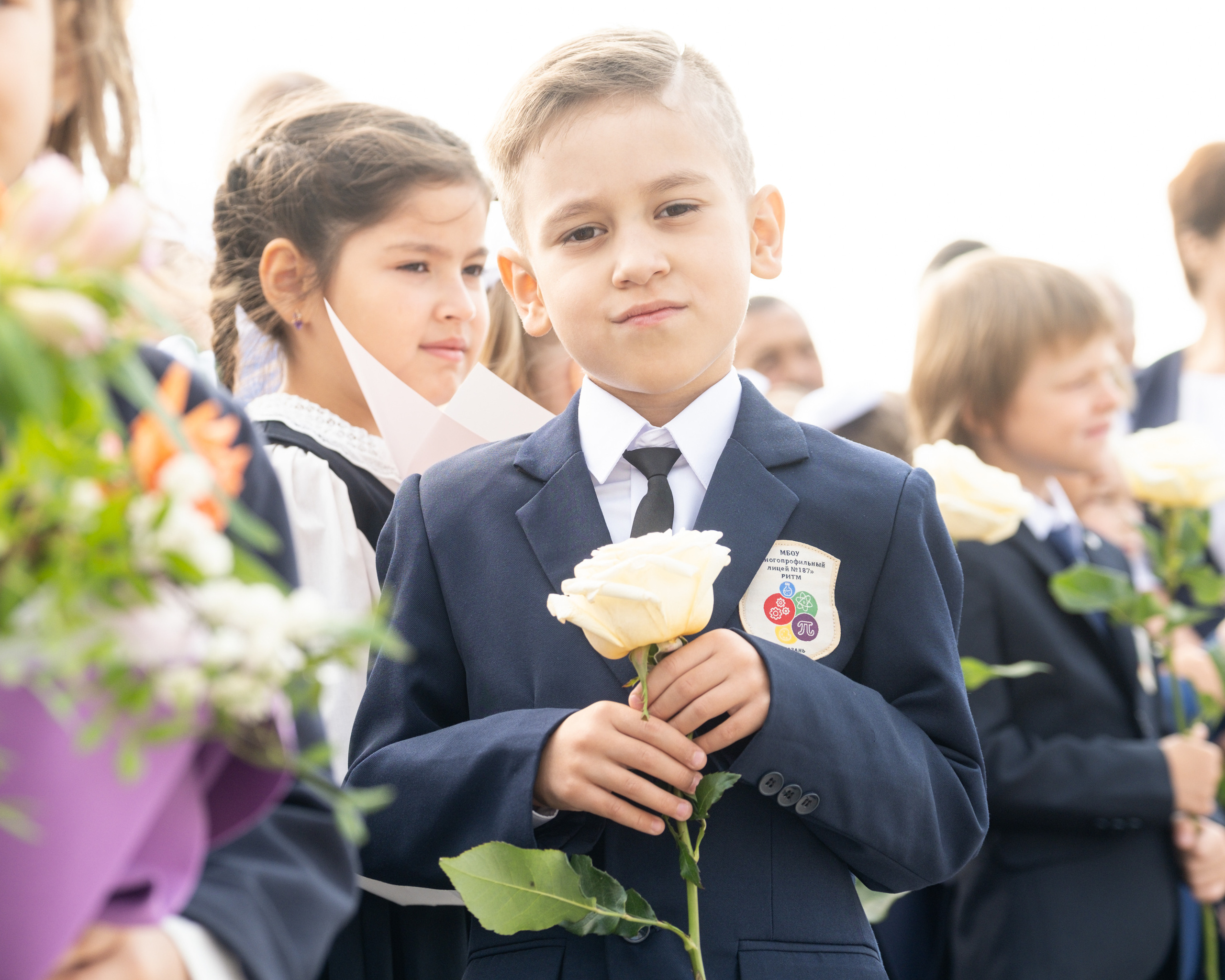 1 сентября в лицее № 187. Репортажный фотограф в Казани Павел Серпокрылов
