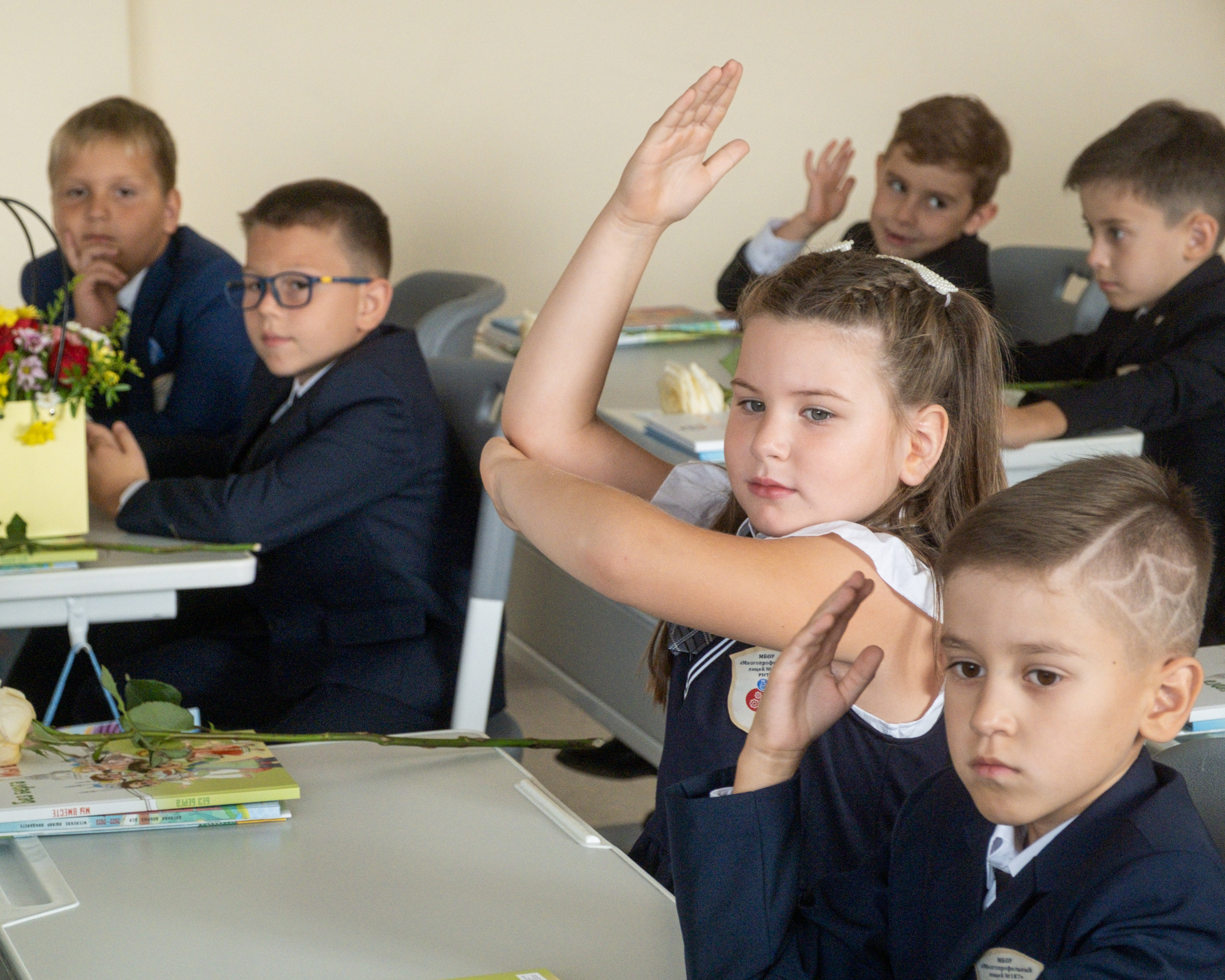 1 сентября в лицее № 187. Репортажный фотограф в Казани Павел Серпокрылов