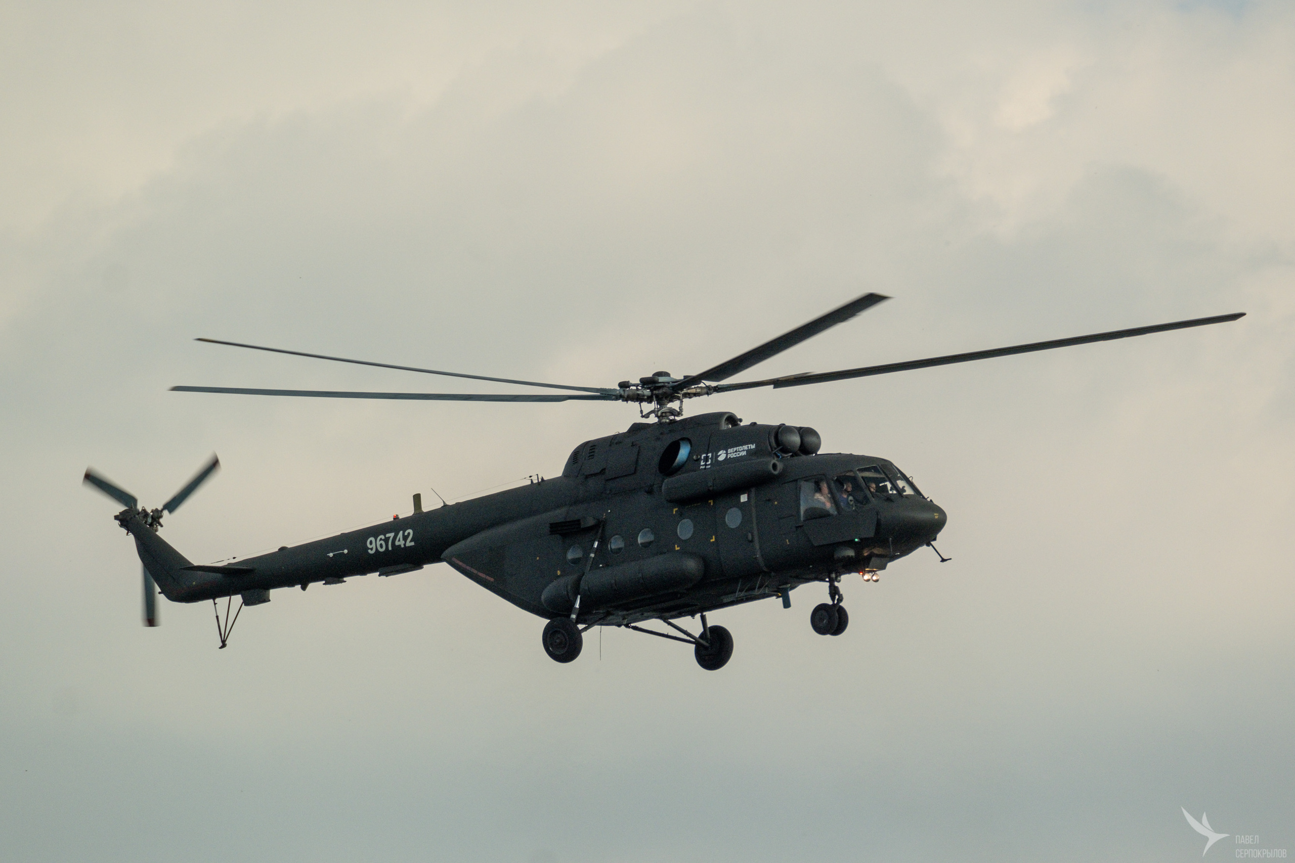 Ми-17В-5, учётный № 742, заводской № 96742, (ПАО КВЗ) Перепелкин Владислав ПетровичГерасимов Николай ВадимовичДмитриев Владимир Валерьевич