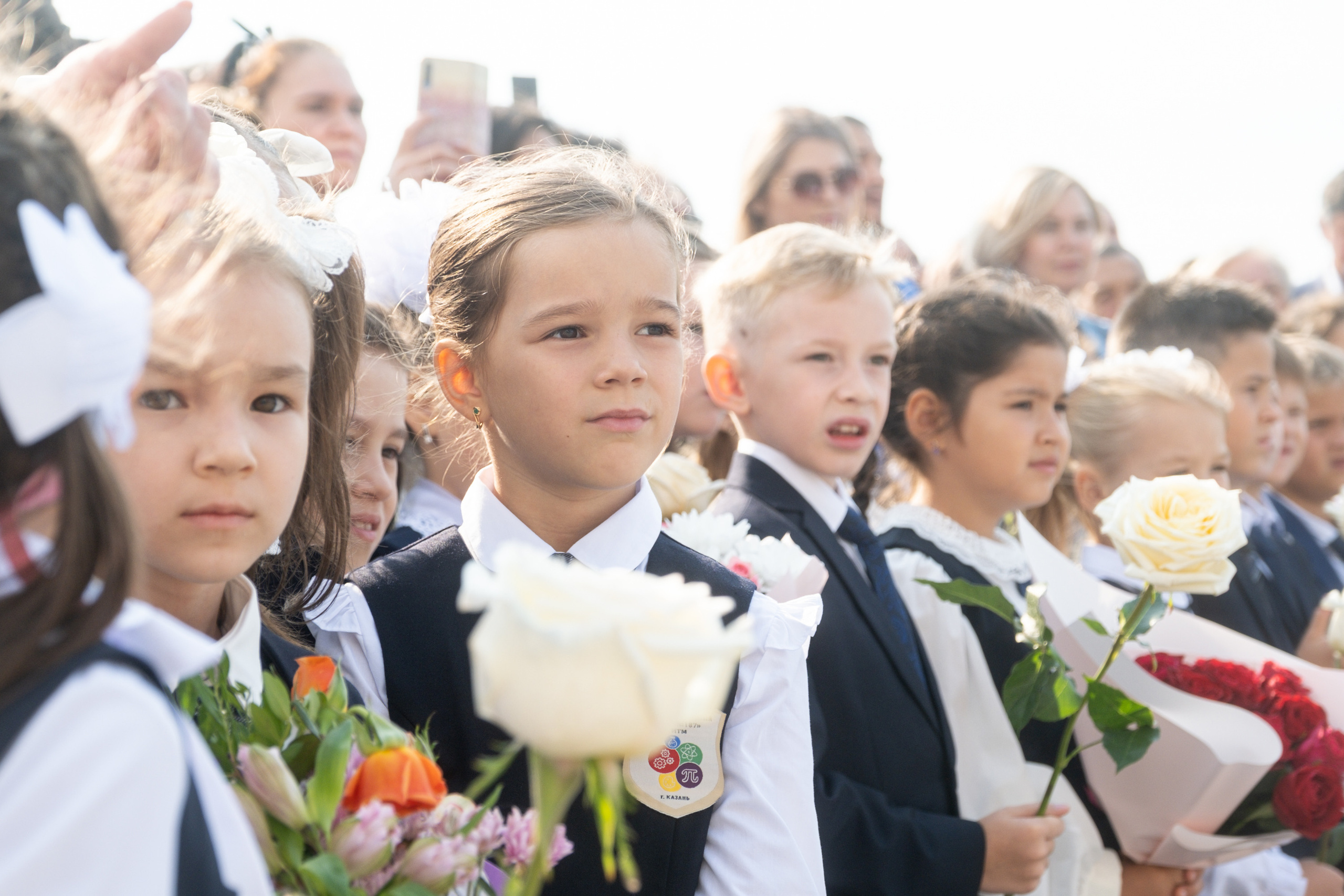 1 сентября в лицее № 187. Репортажный фотограф в Казани Павел Серпокрылов