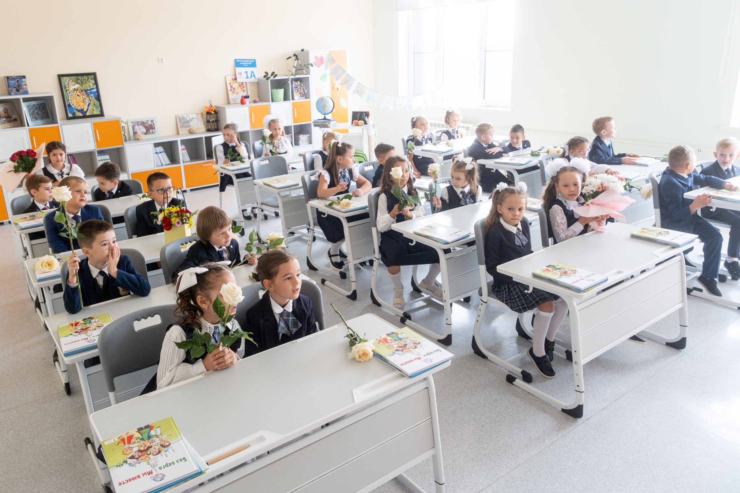 1 сентября в лицее № 187. Репортажный фотограф в Казани Павел Серпокрылов