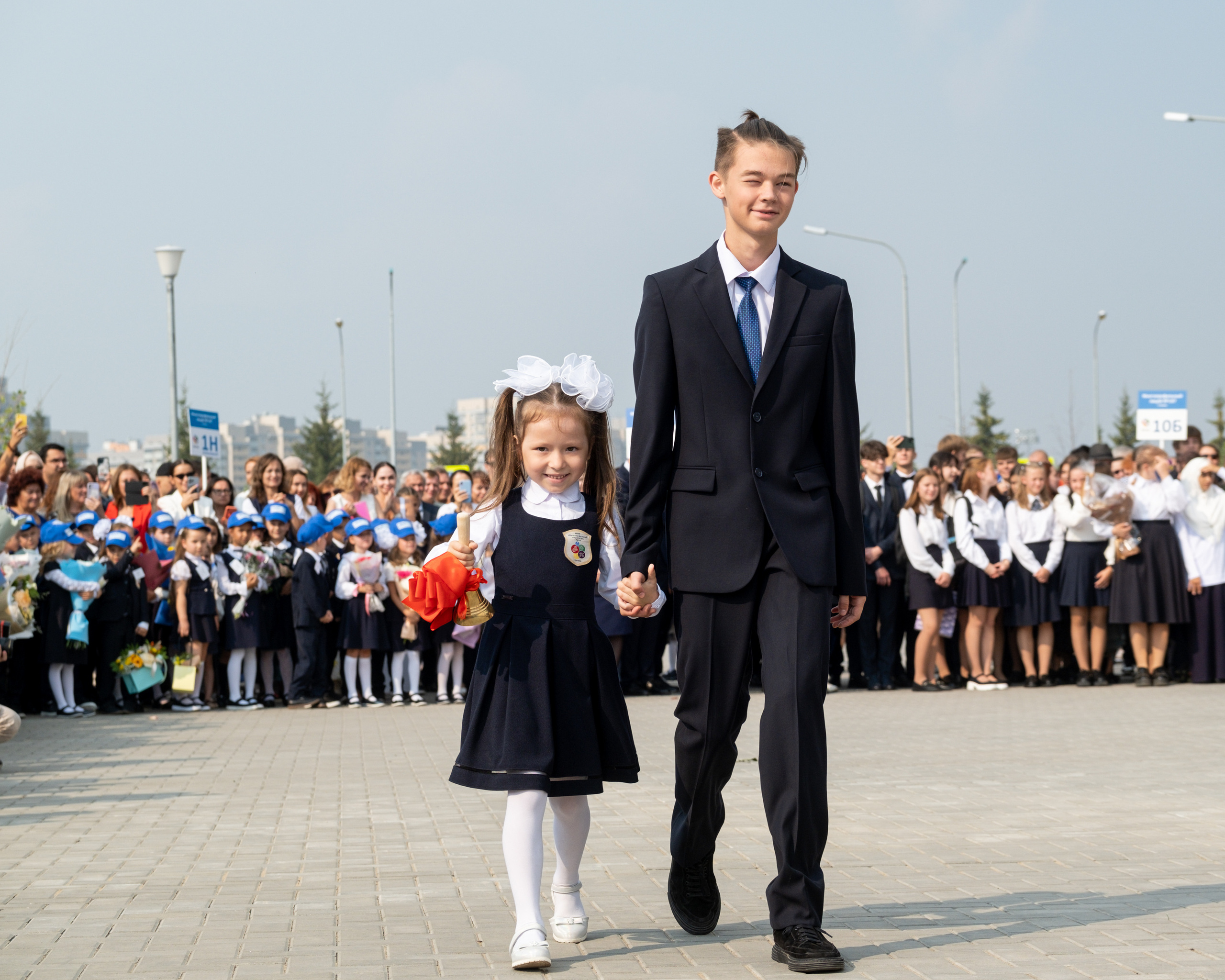 1 сентября в лицее № 187. Репортажный фотограф в Казани Павел Серпокрылов