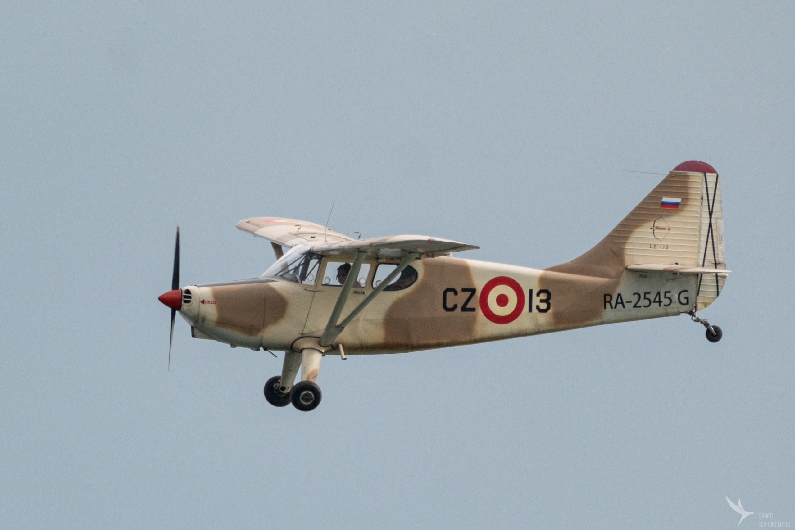 Стинсон 108, RA-2545G, (АОН) Гаптрахманов Возих Миннулович