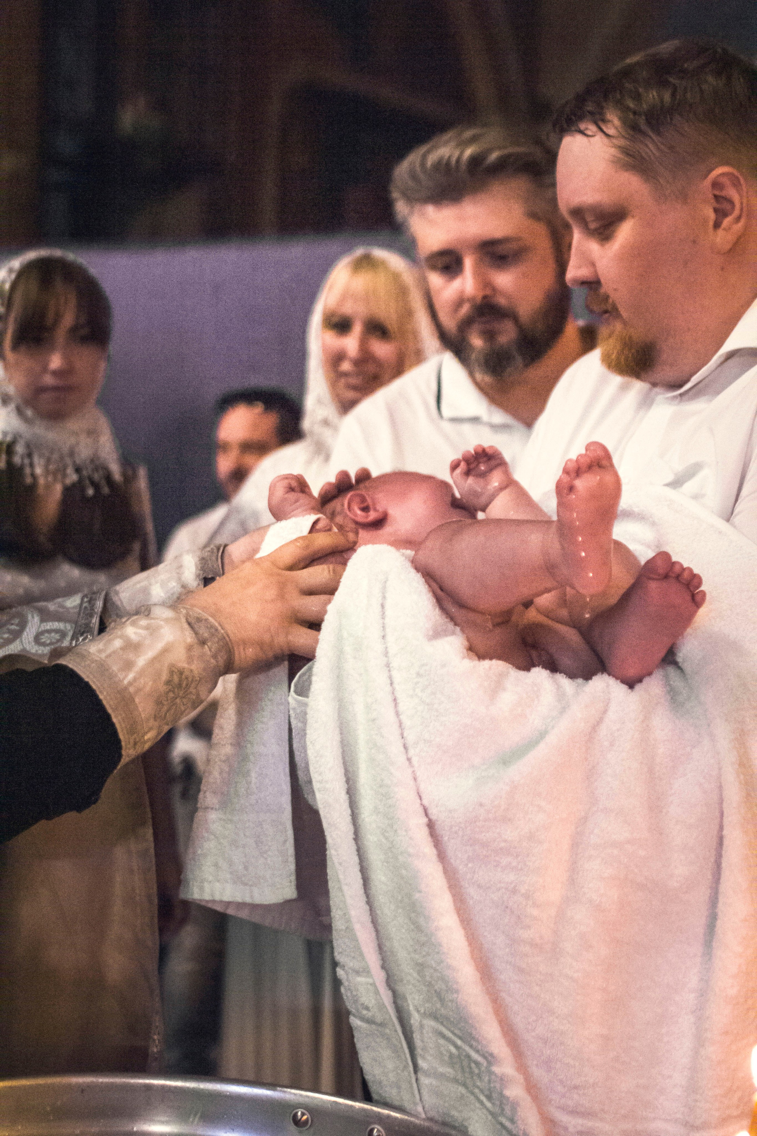 Крещение Даниила!. Детский и семейный фотограф в Москве
