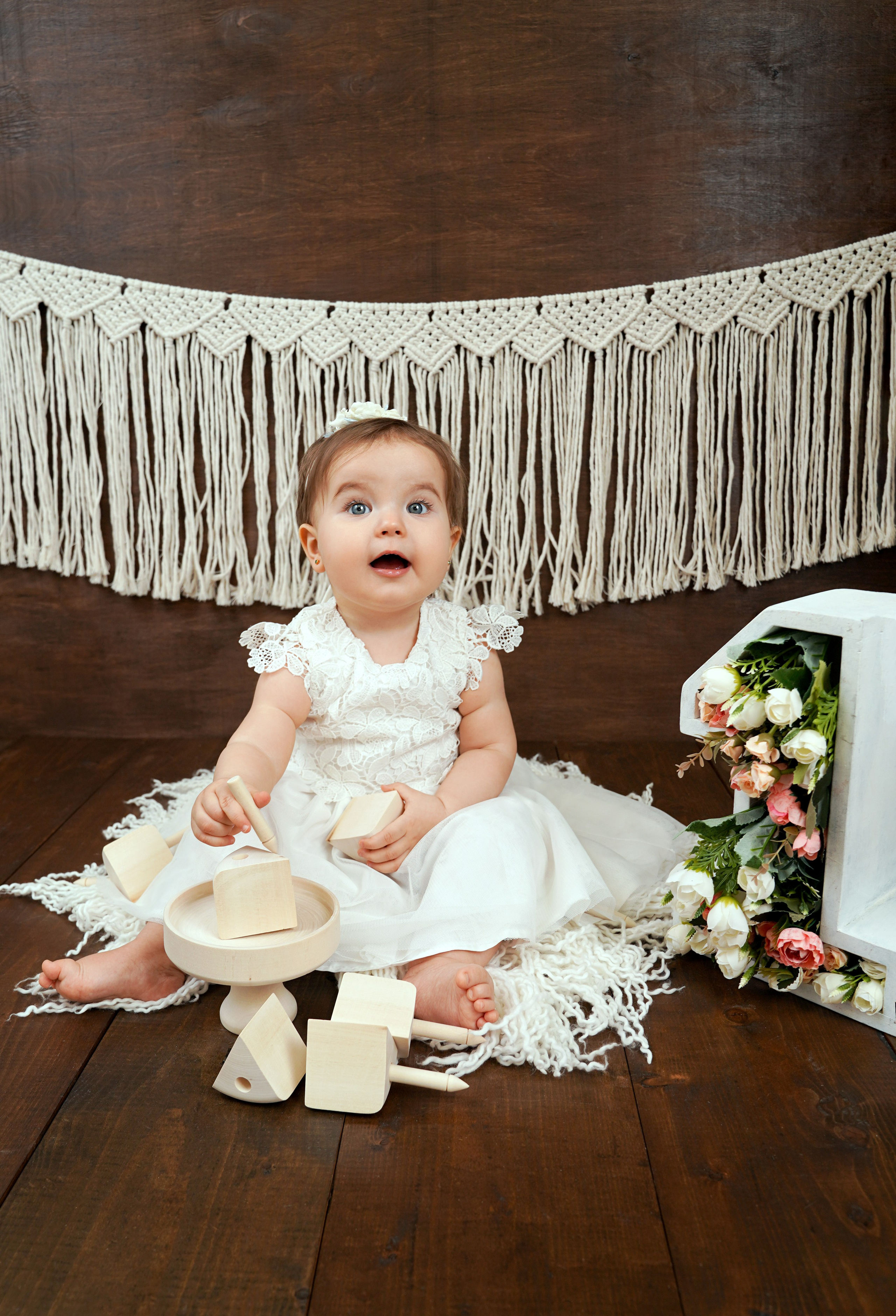 Фотосессия ГОДОВАСИЕ. Фотограф новорожденных, детей до года и беременных в Симферополе