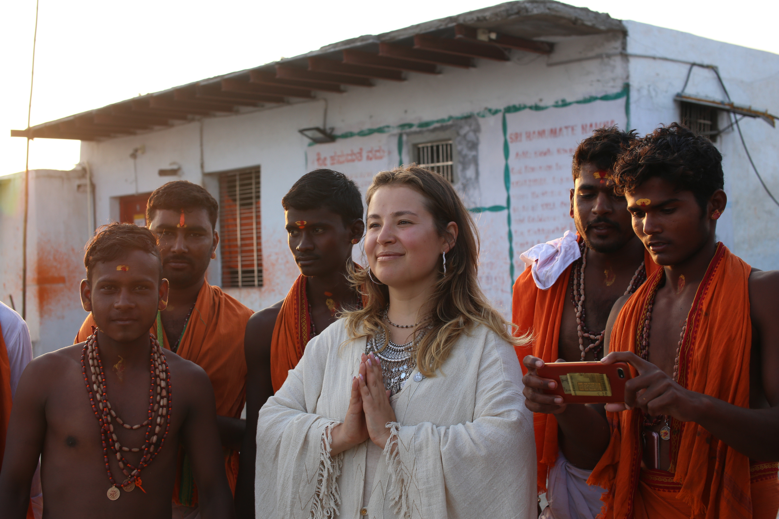 Хампи — деревня посреди руин Виджаянагара. Индия. Фотограф Юля Постнова