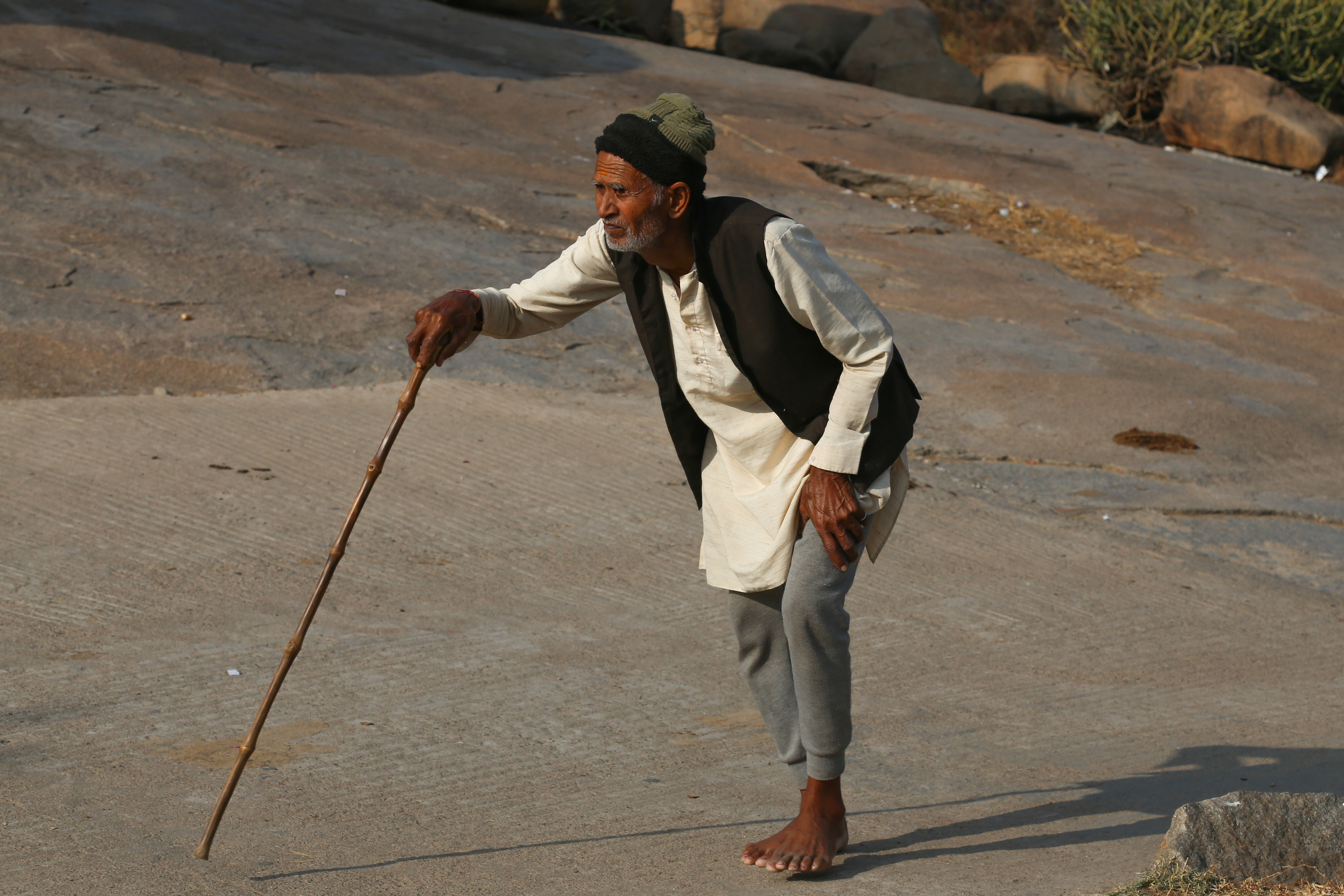 Хампи — деревня посреди руин Виджаянагара. Индия. Фотограф Юля Постнова
