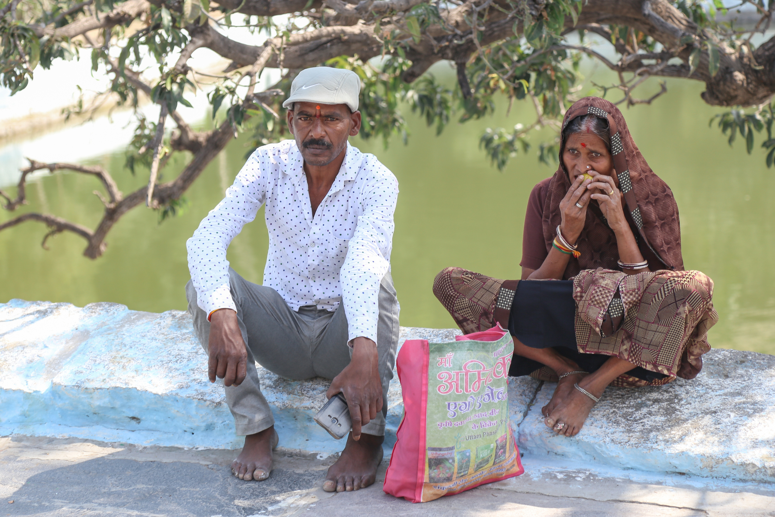 Хампи — деревня посреди руин Виджаянагара. Индия. Фотограф Юля Постнова
