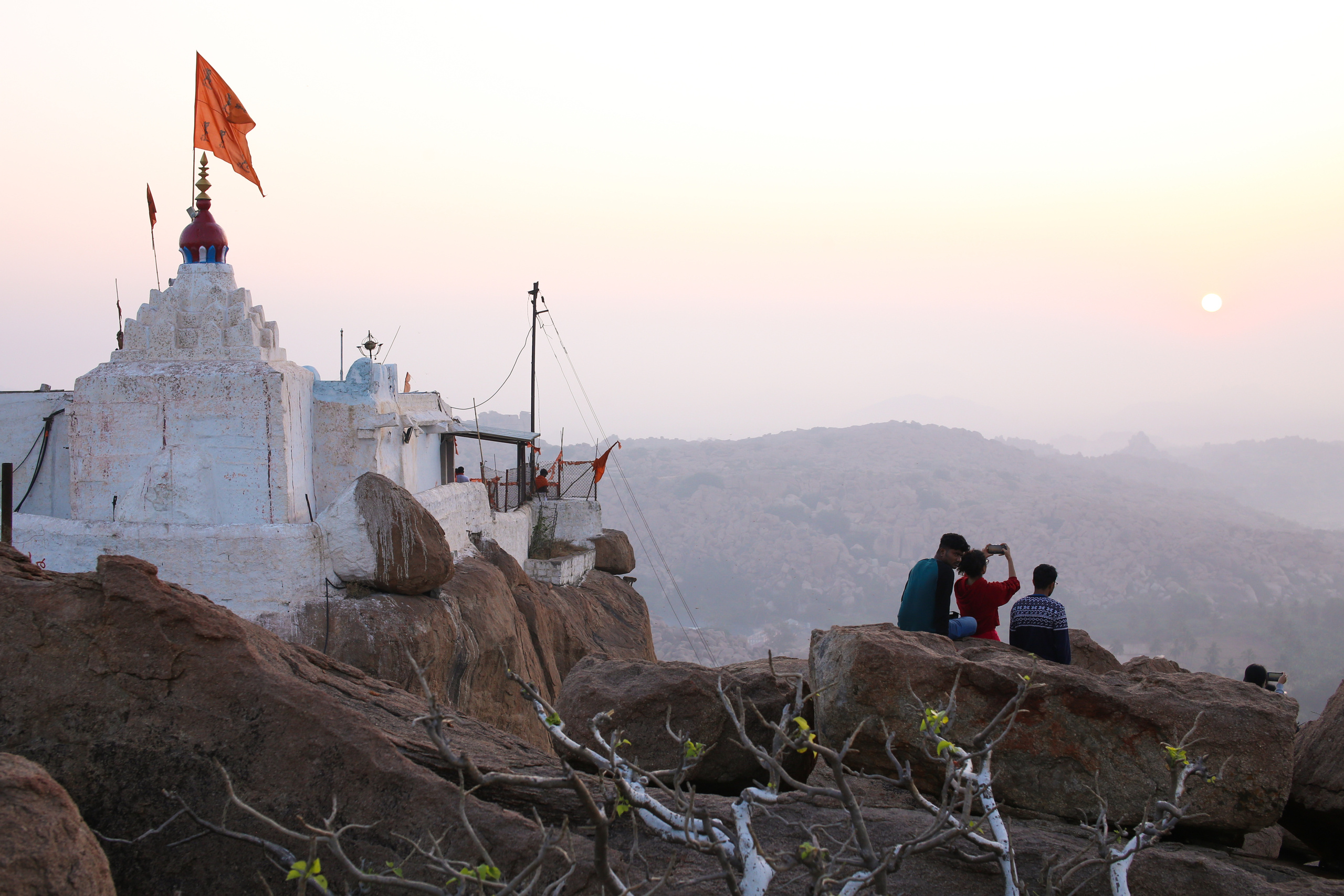 Хампи — деревня посреди руин Виджаянагара. Индия. Фотограф Юля Постнова