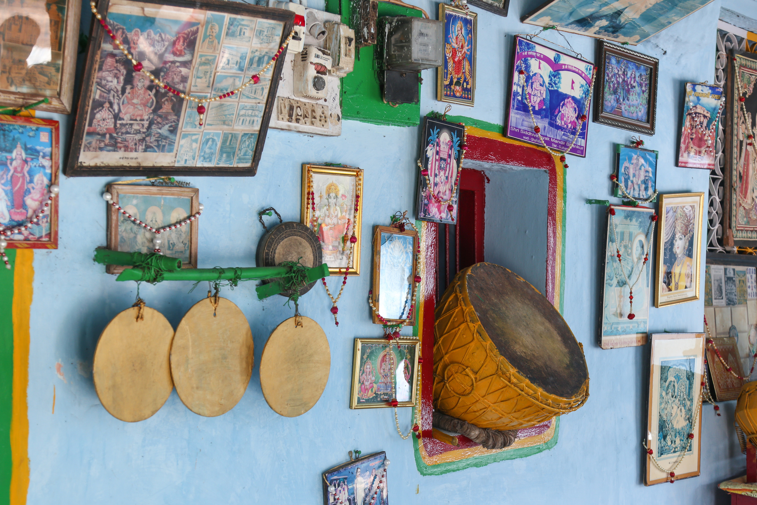 Хампи — деревня посреди руин Виджаянагара. Индия. Фотограф Юля Постнова