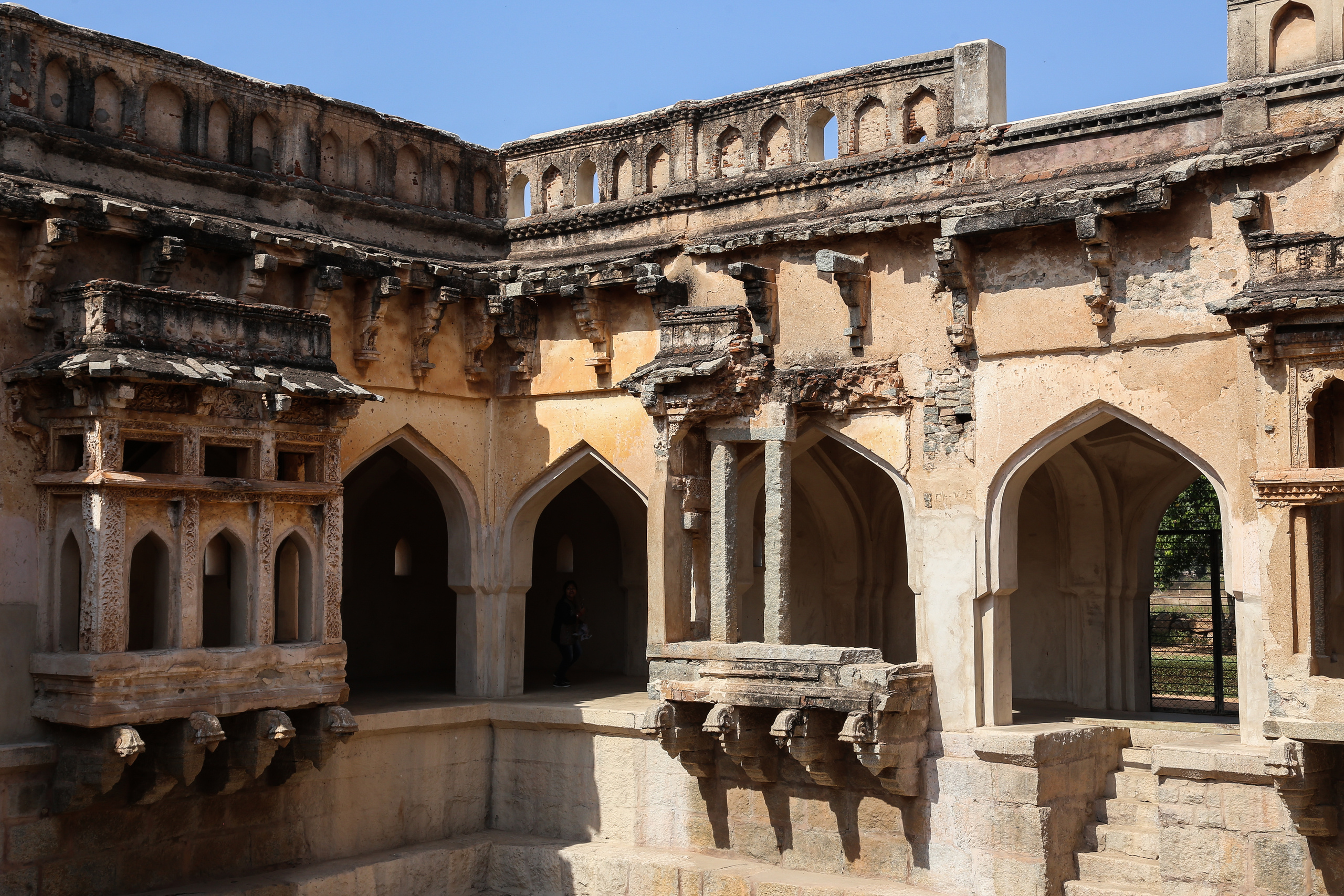 Хампи — деревня посреди руин Виджаянагара. Индия. Фотограф Юля Постнова